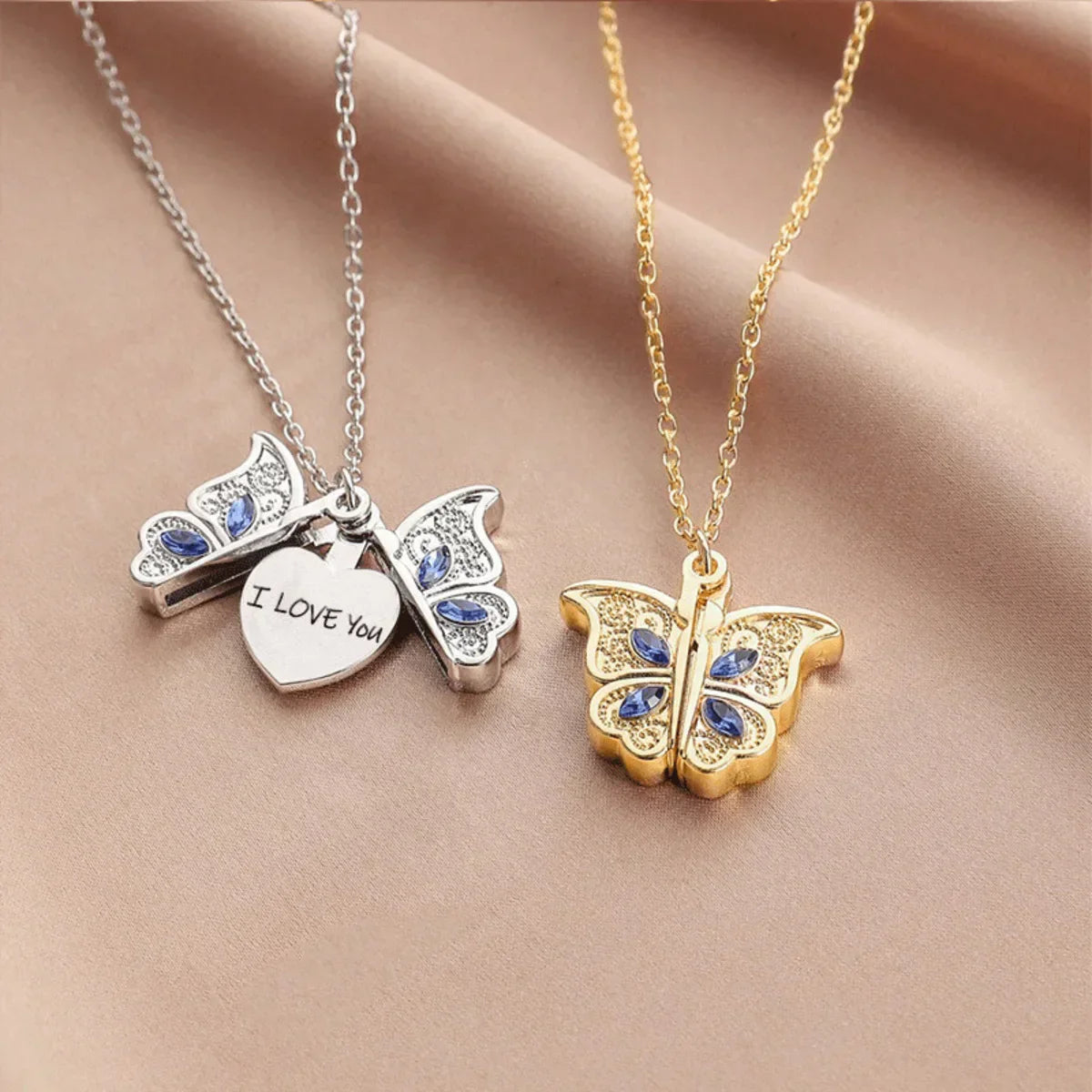 Love Butterfly Necklace