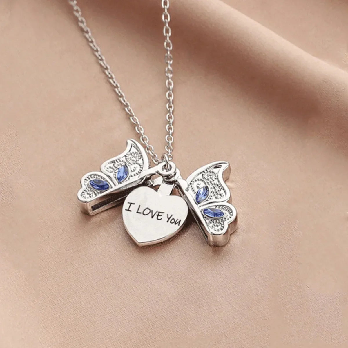 Love Butterfly Necklace
