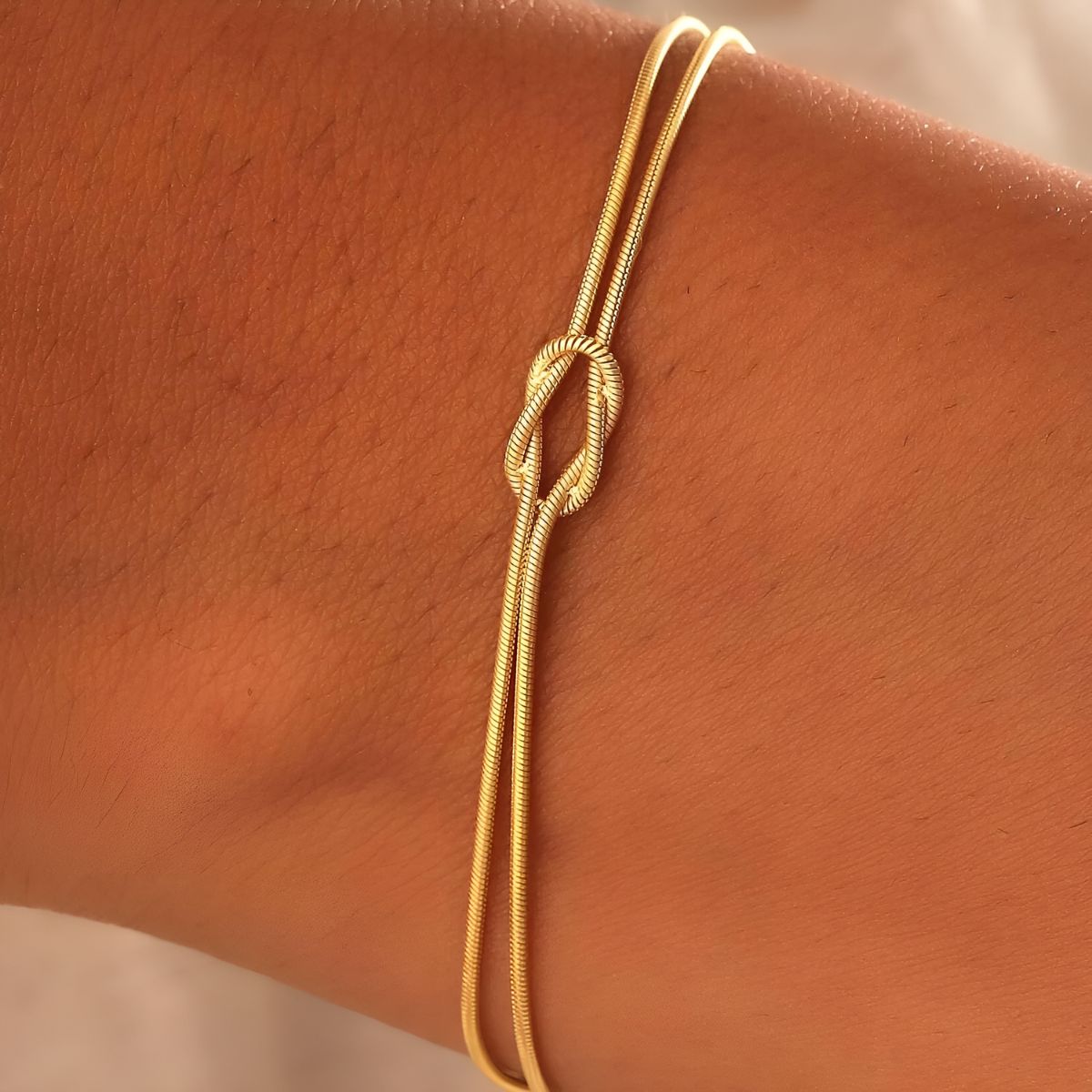 Personalized Knot Bracelet