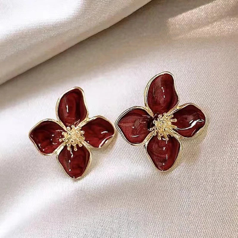 Hibiscus Earrings