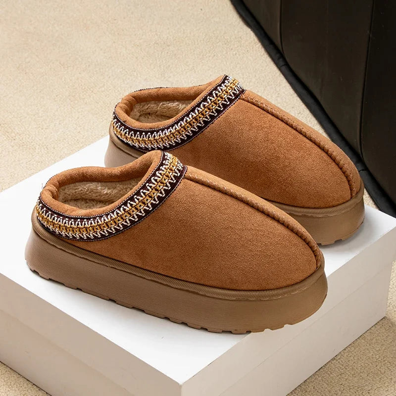 Warm-lined Slippers