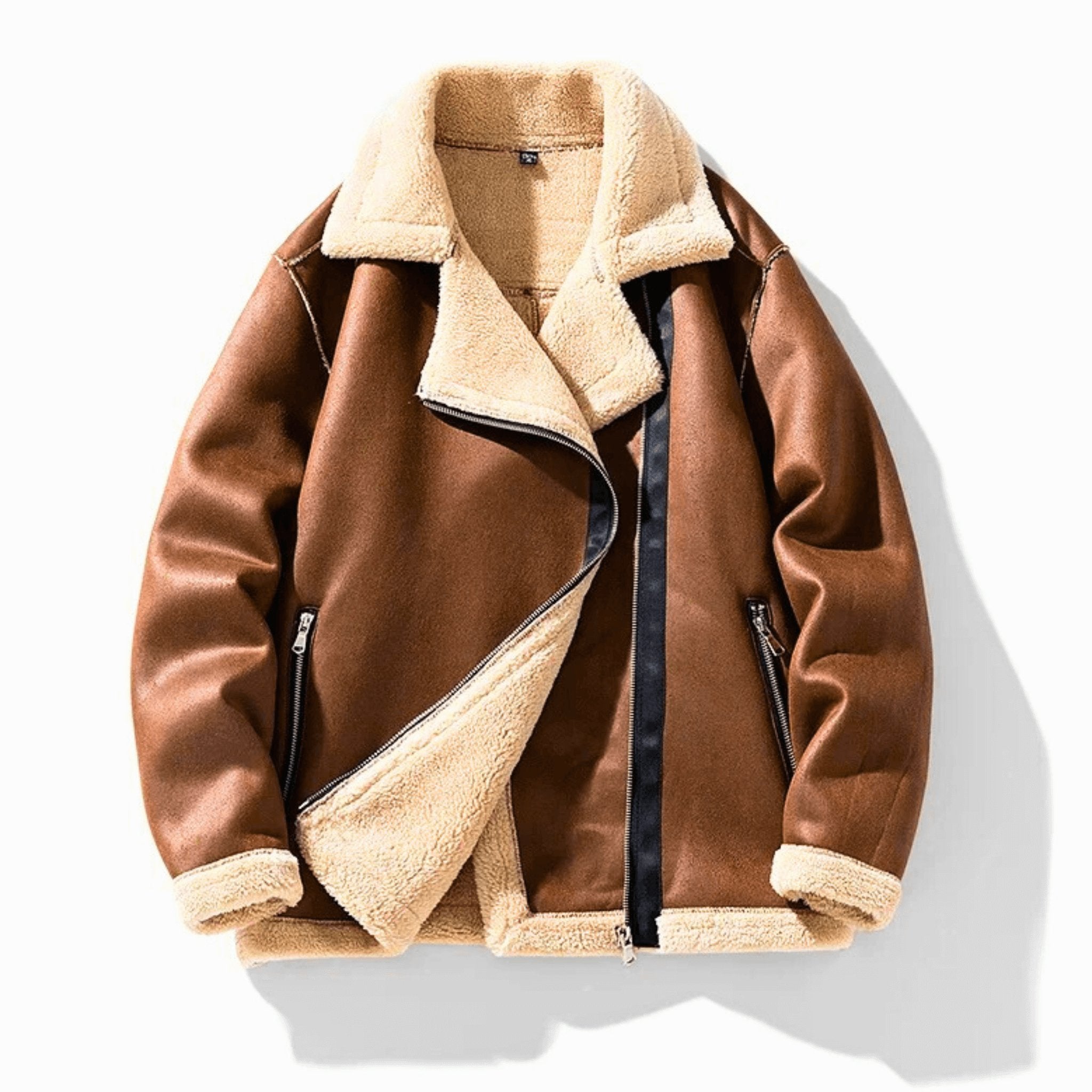 Arctic Suede Leather Jacket