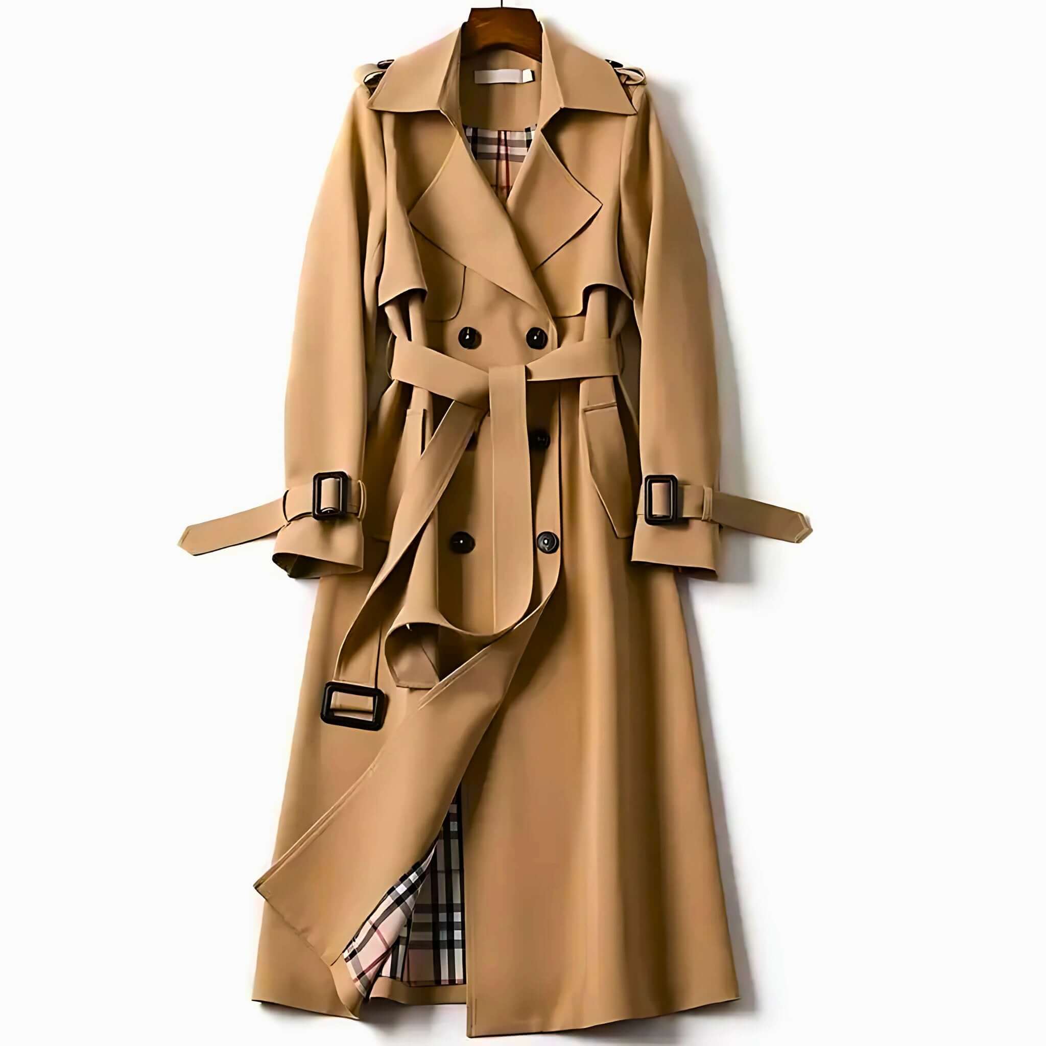 Women's Belted Trench Coat
