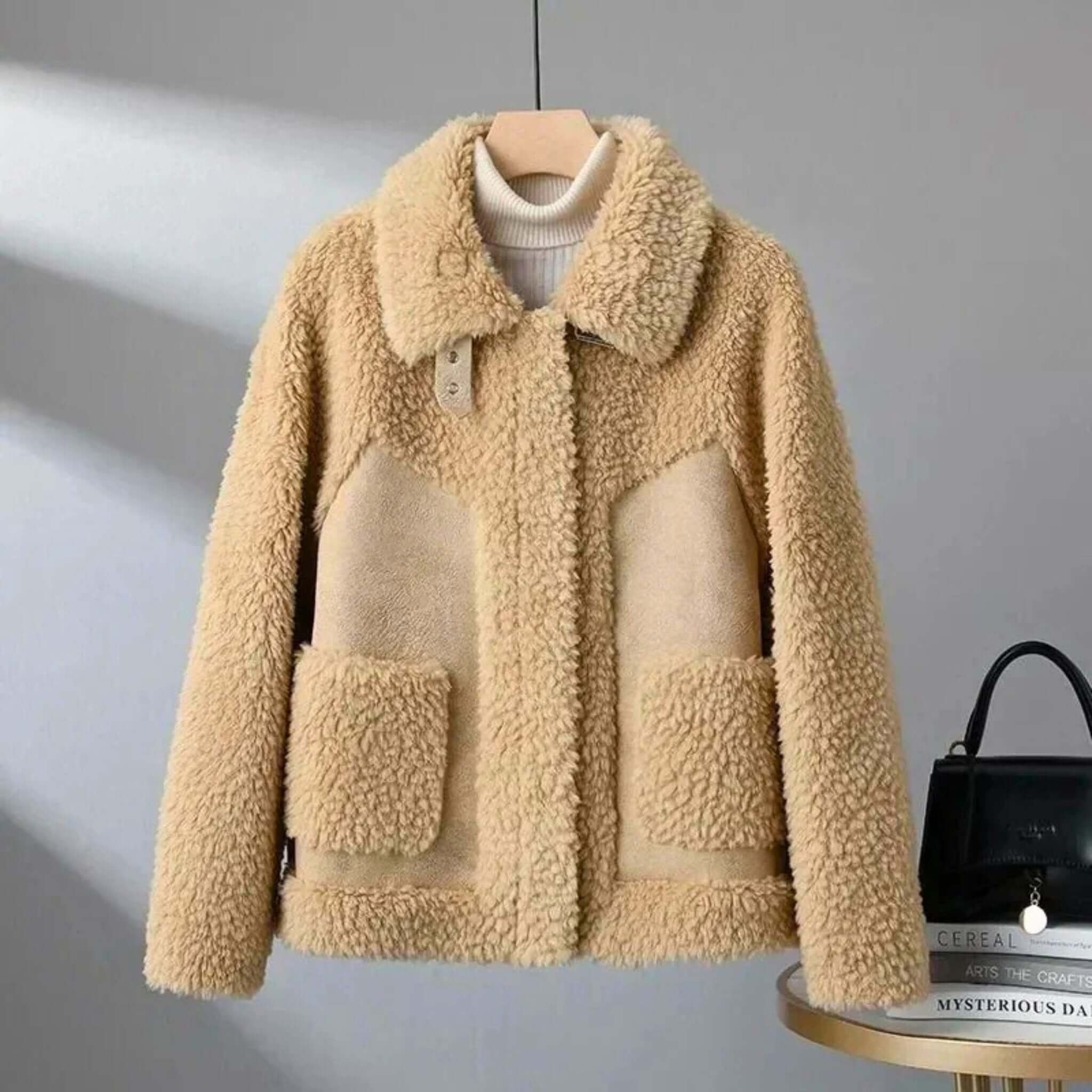 Lambswool Bomber Jacket