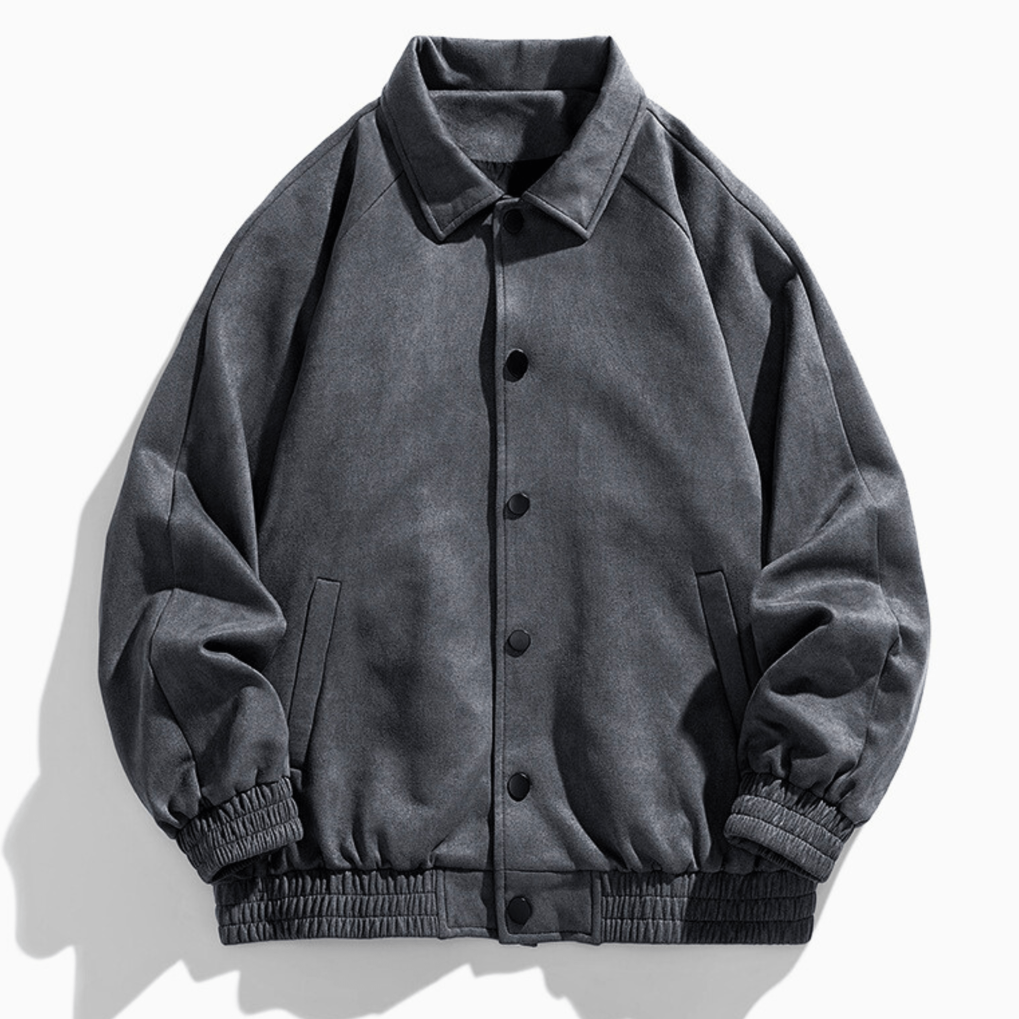 Aurelian Suede Bomber