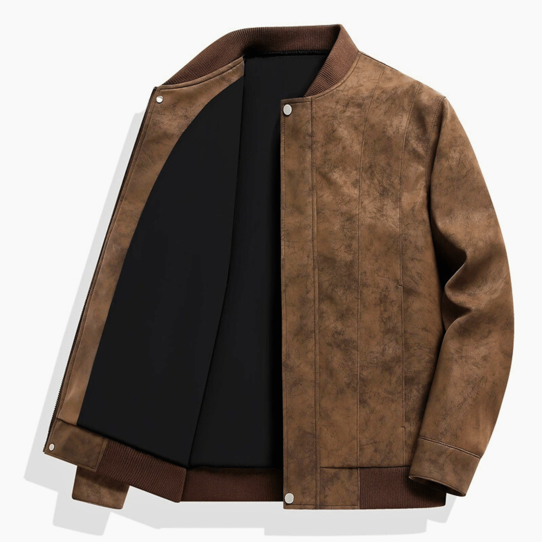 Baseball Suede Leather Jacket