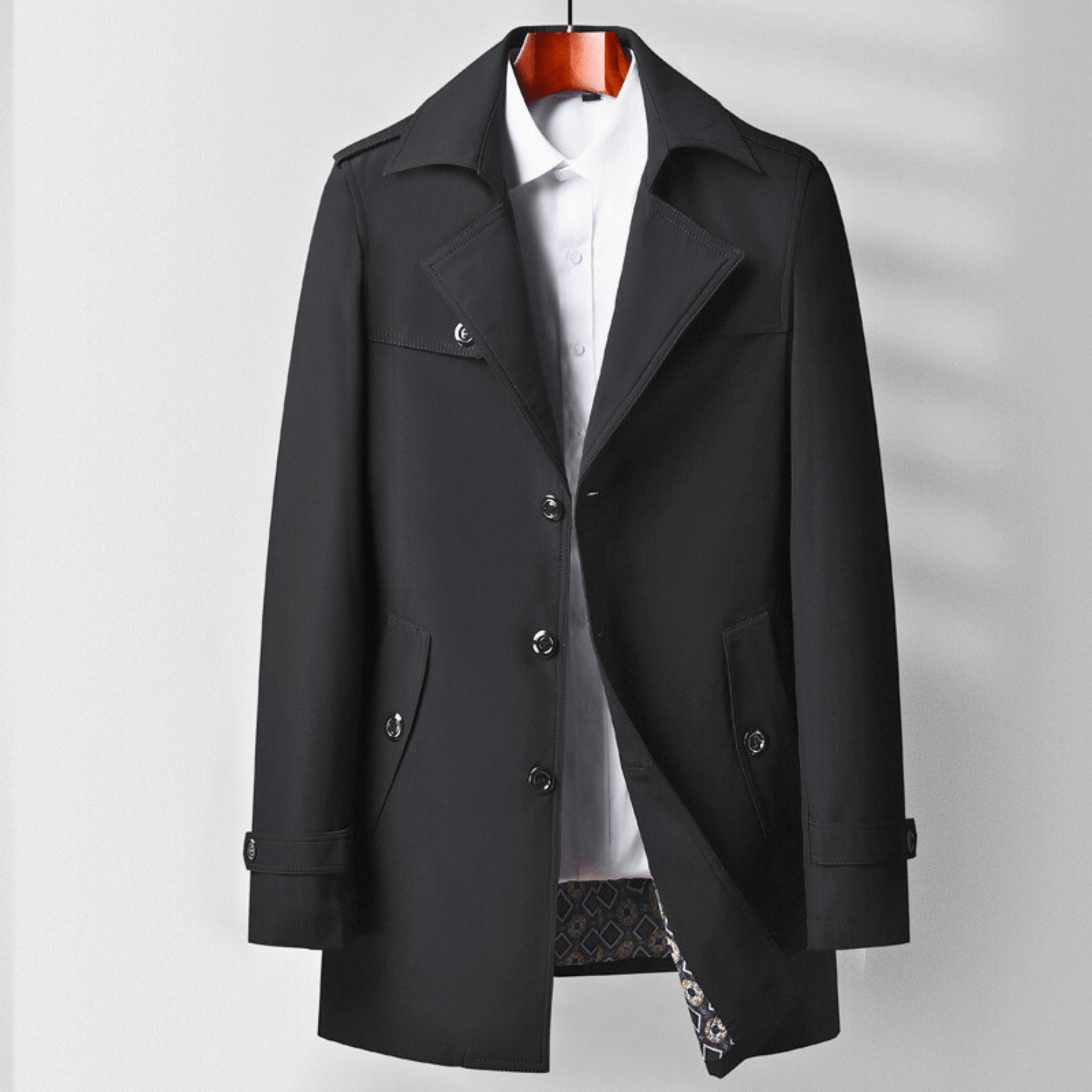 Executive Classic Lapel Coat