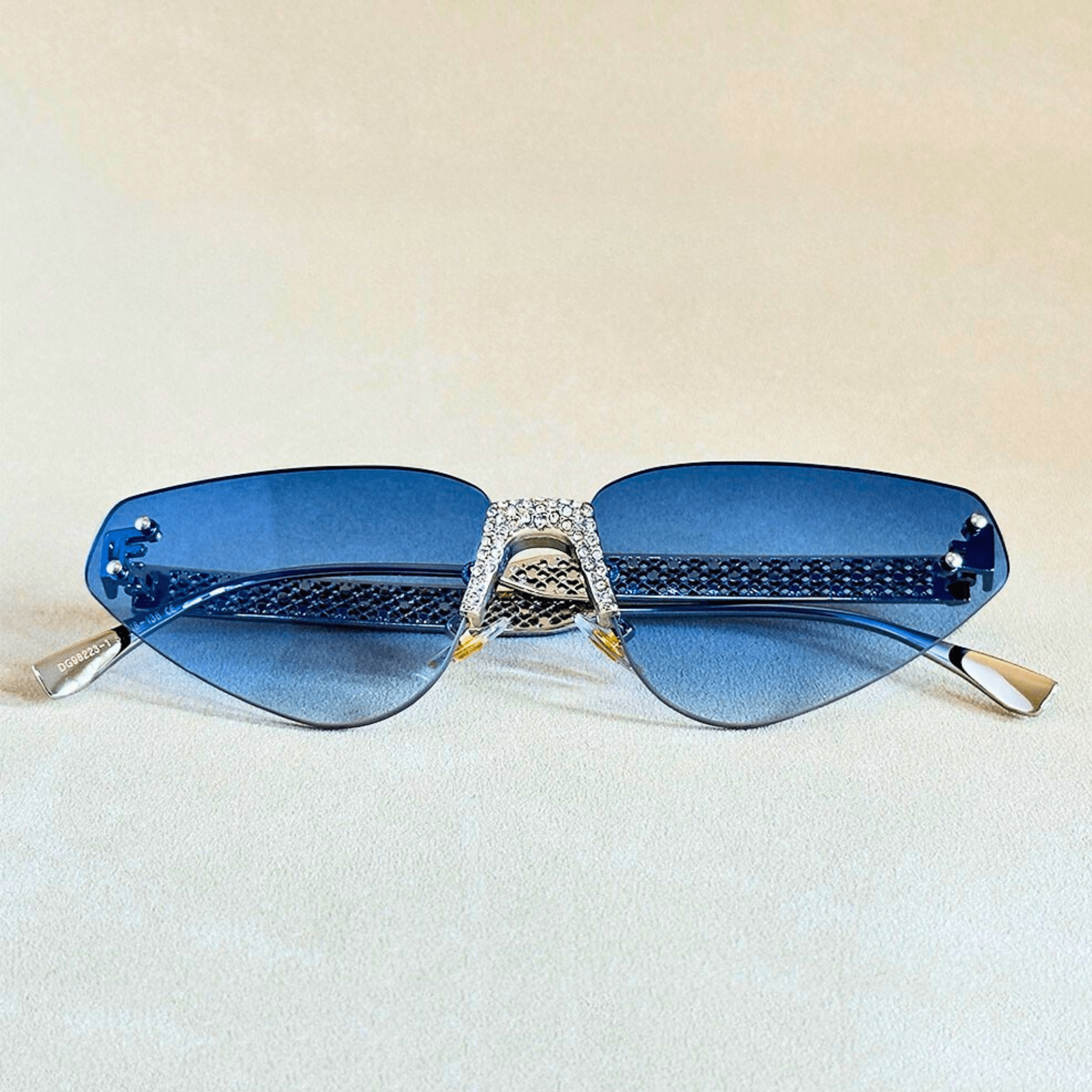 Rimless Cat Eye Shades