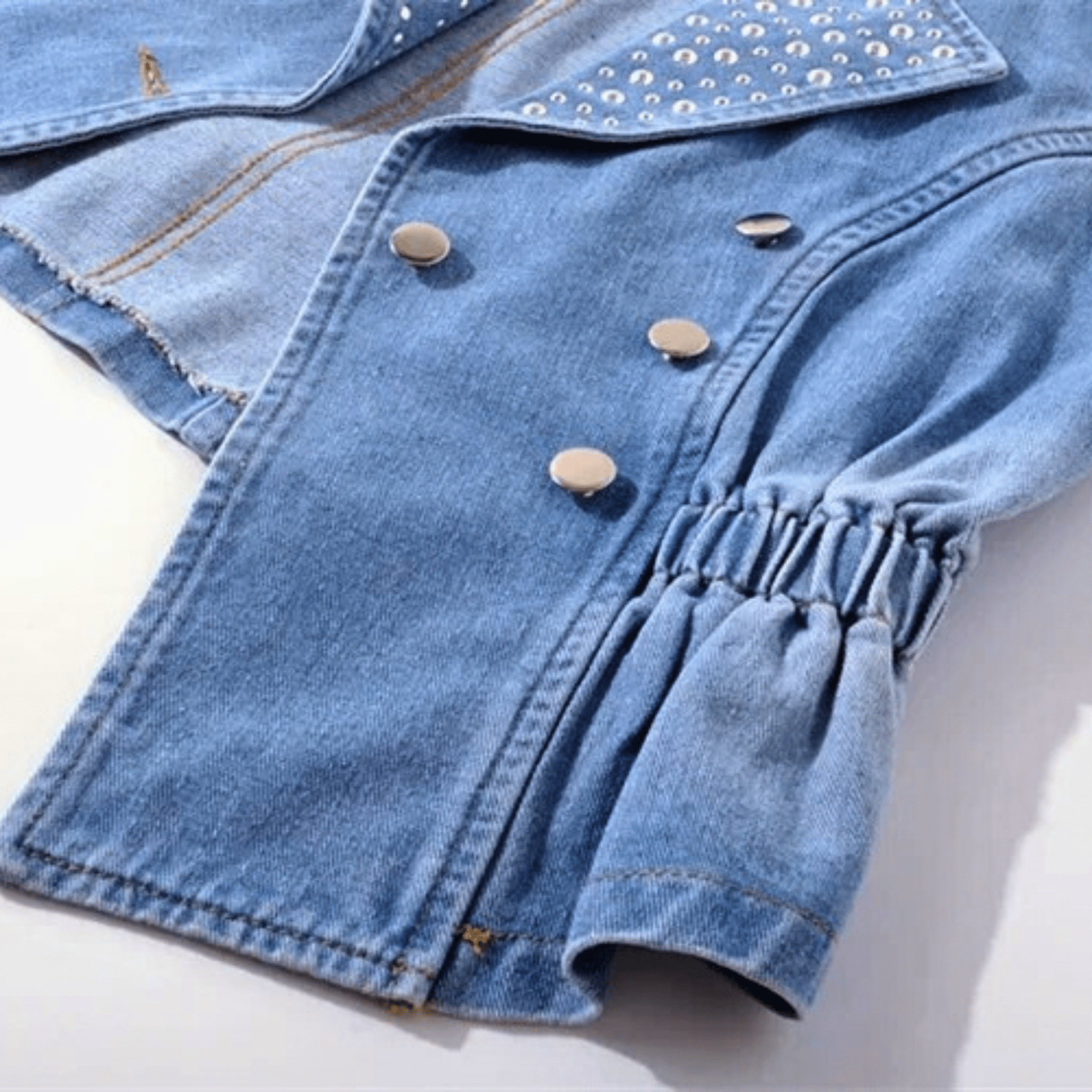 Studded Rebel Denim Vest