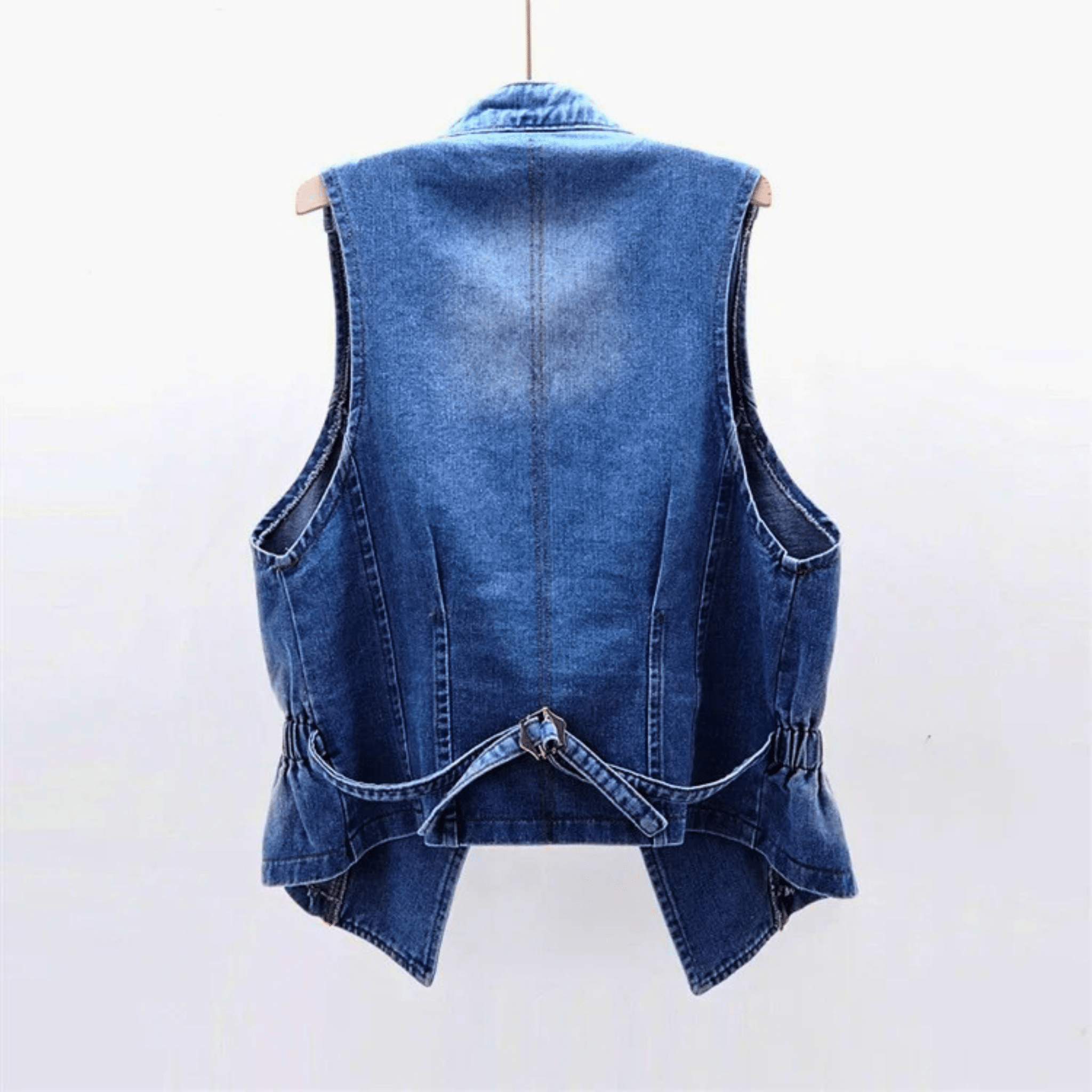 Studded Rebel Denim Vest