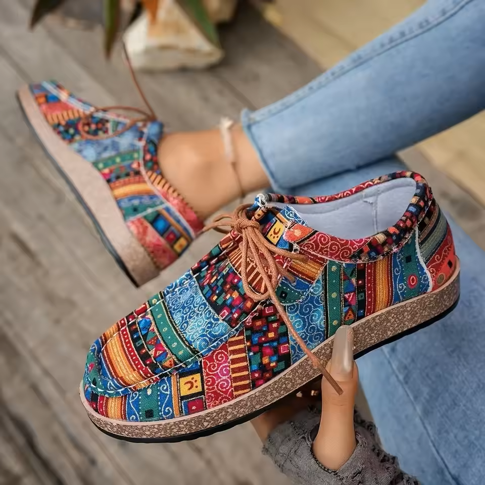 Selvine™ | Orthopedic Sneakers with Colorful Print