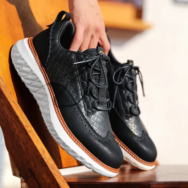 Skybound Ultra Comfortable Leather Sneakers