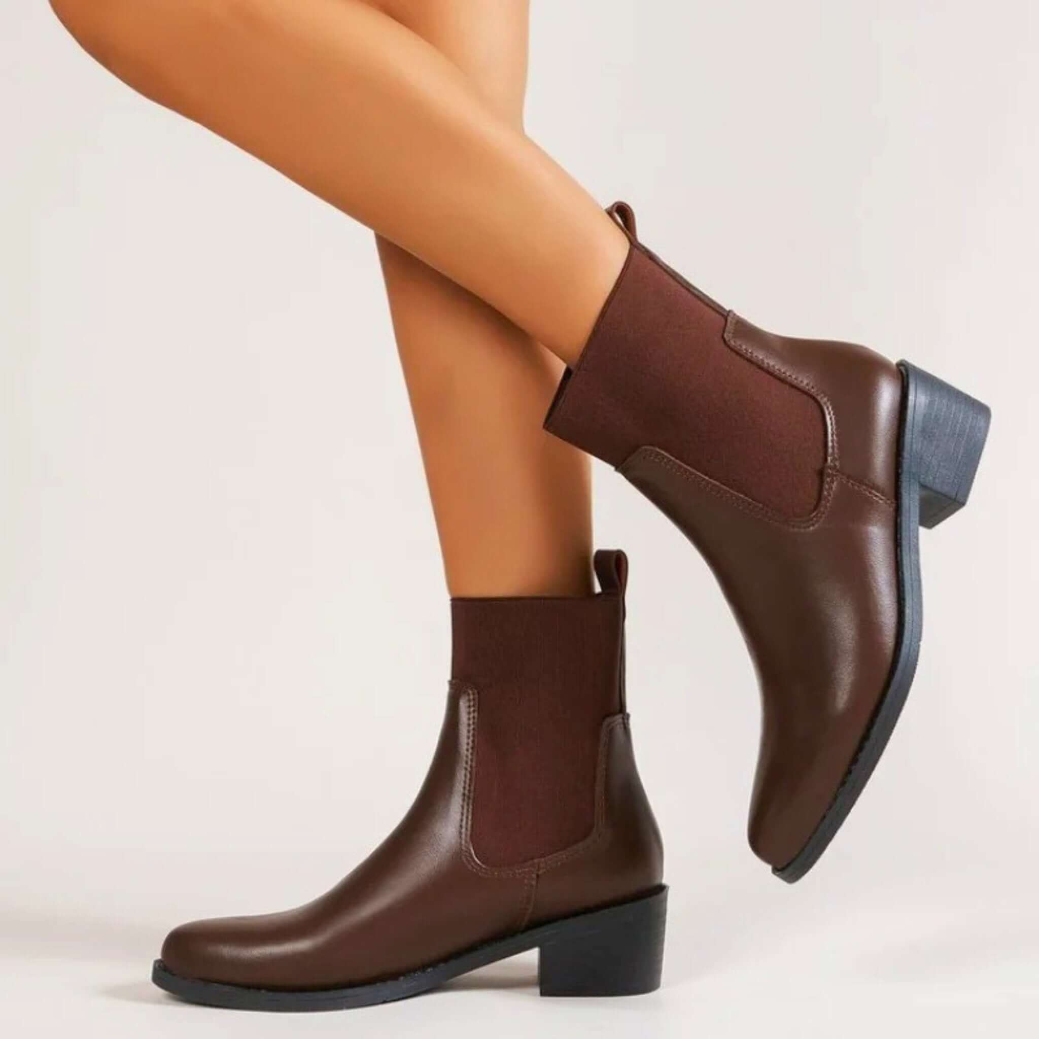 British Leather Chelsea Boots