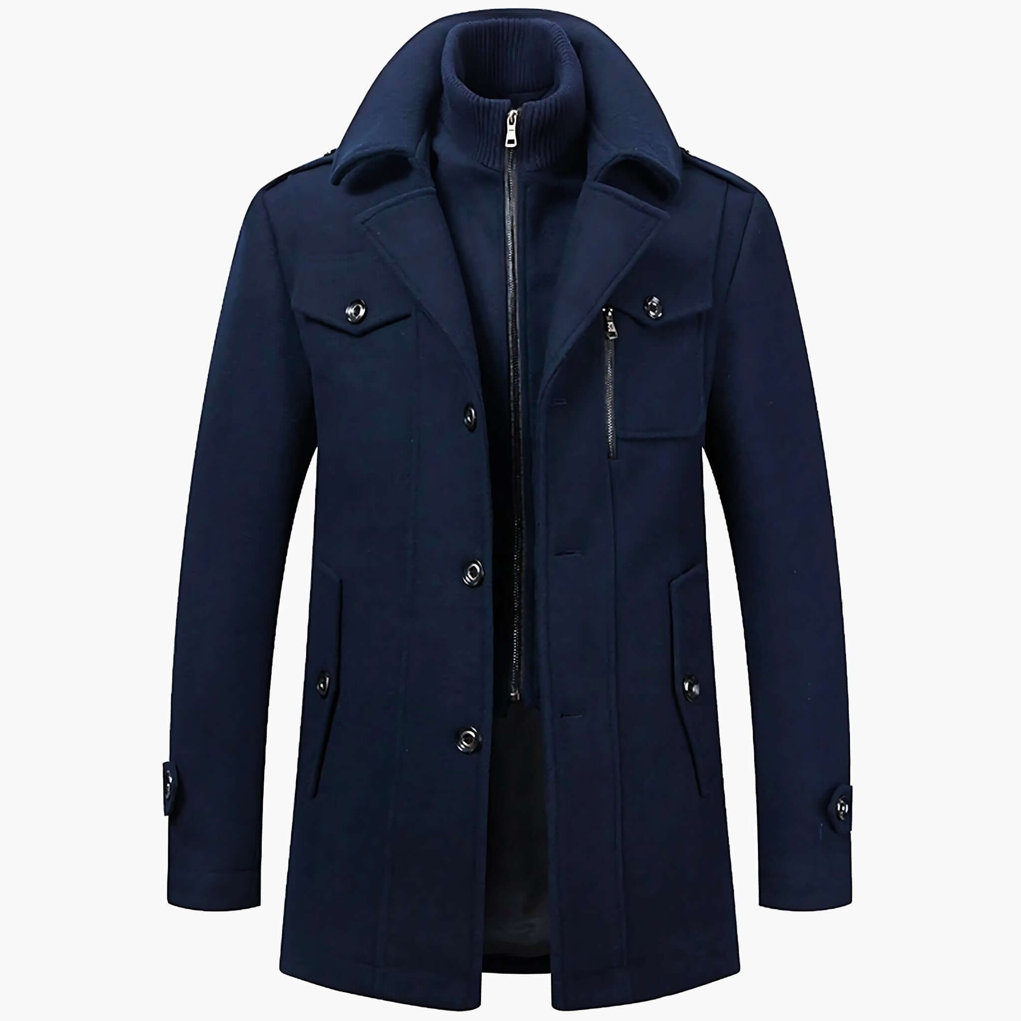 Executive Prestige Wool Coat