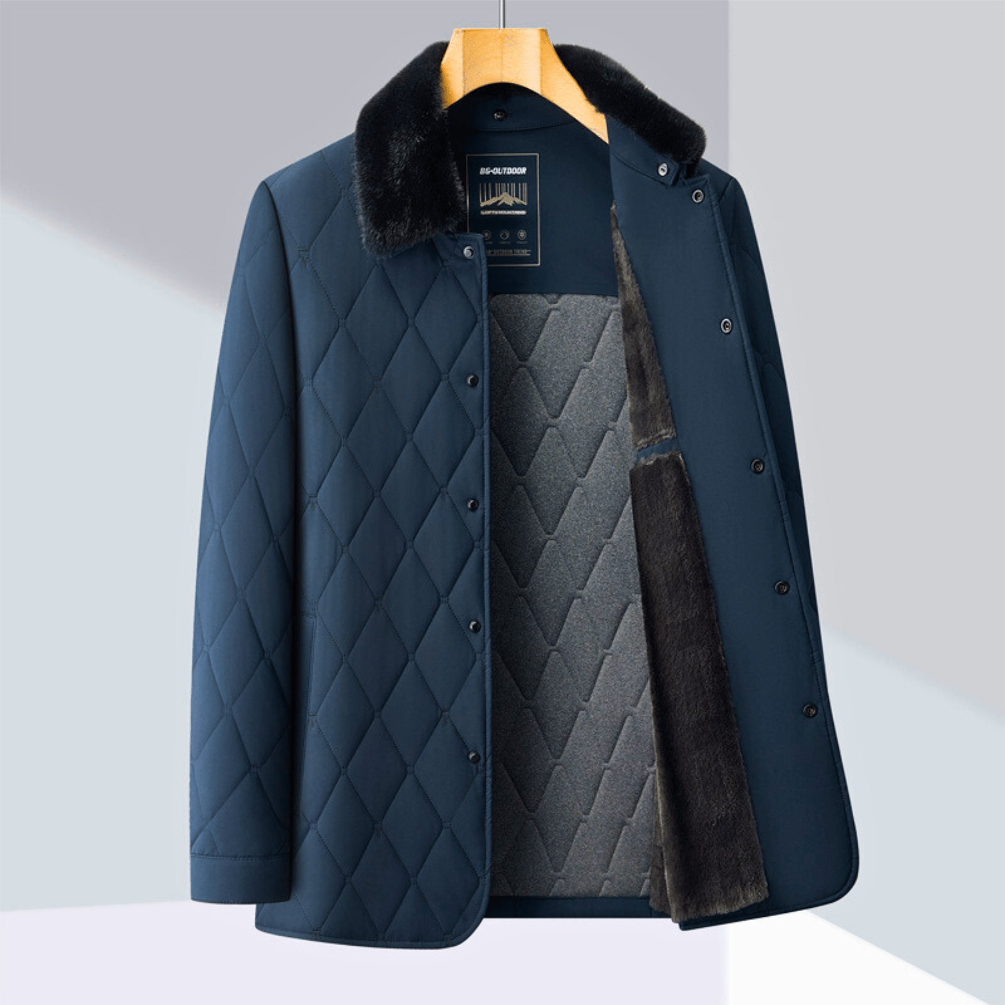 The Ariston Quilted Coat