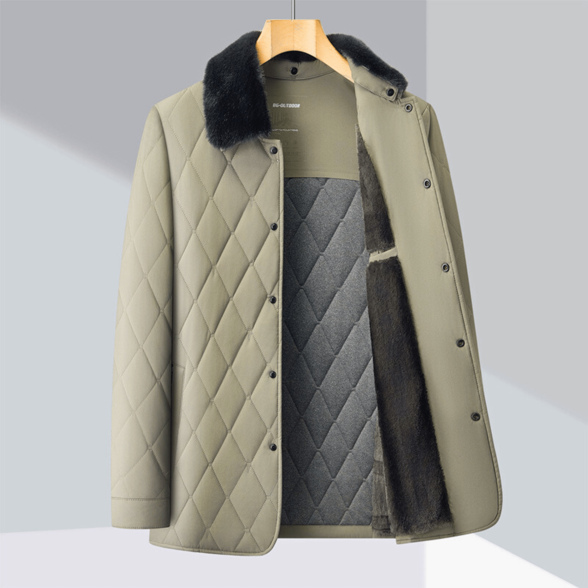 The Ariston Quilted Coat