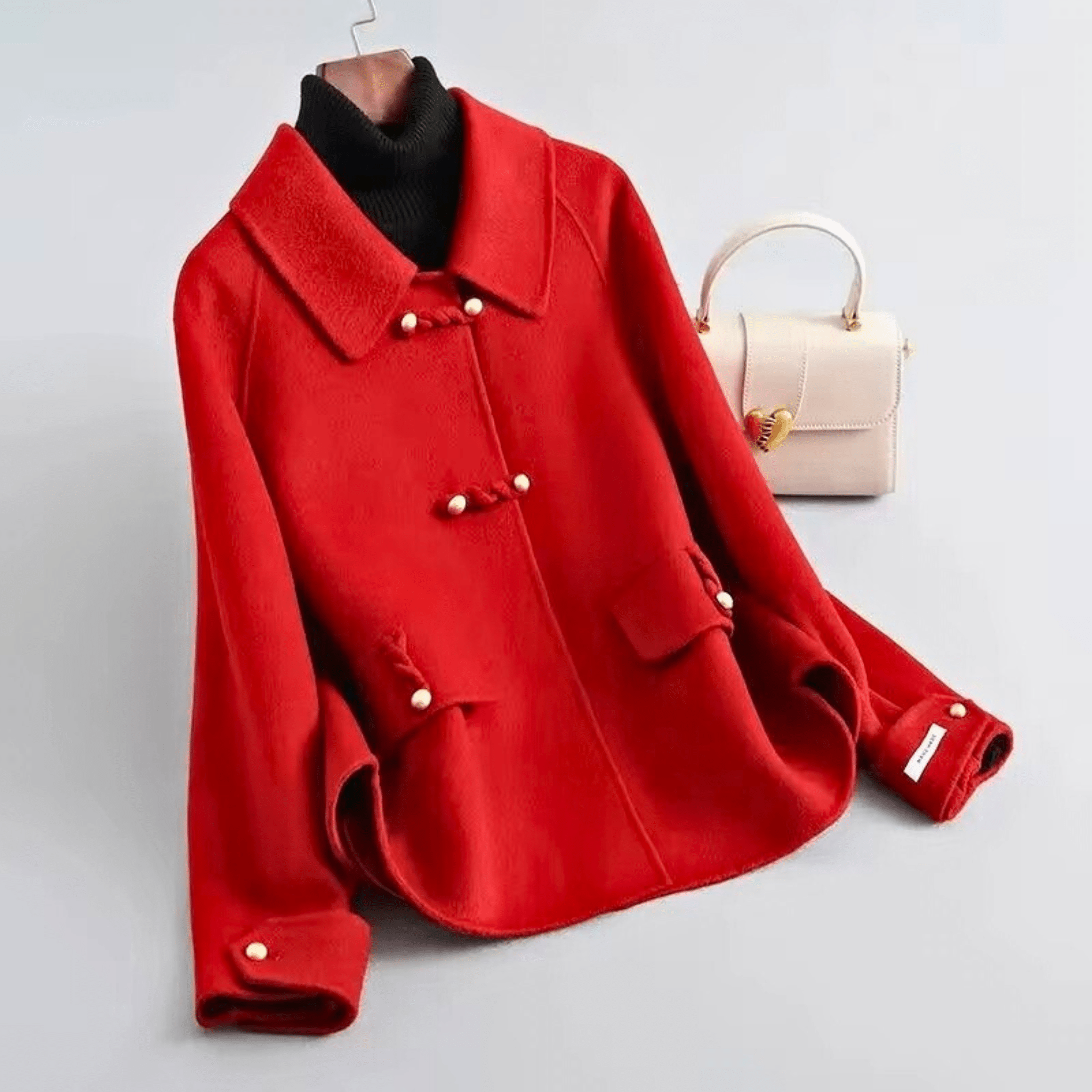 The Aurelle Velvet Coat