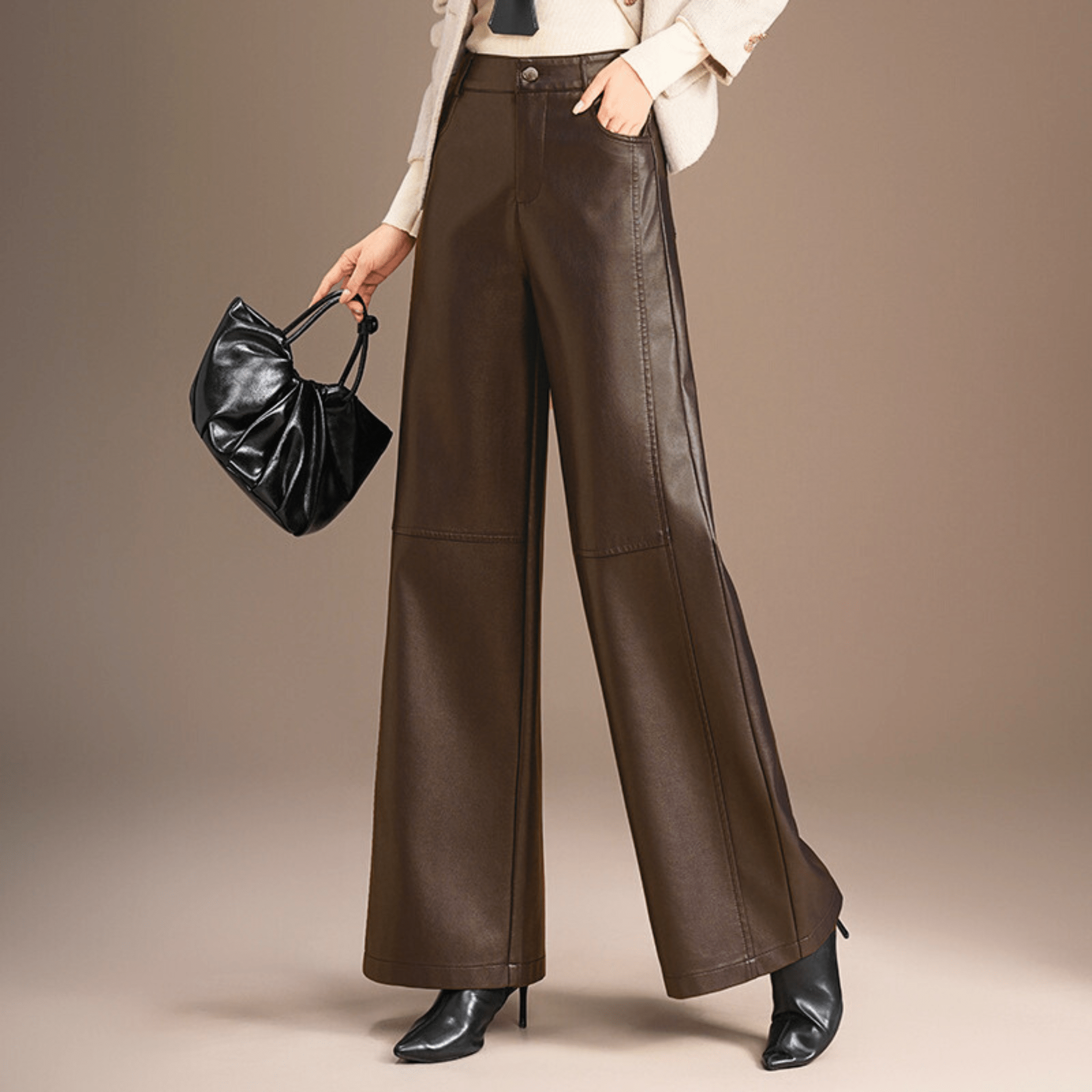 The Aveline Leather Pant