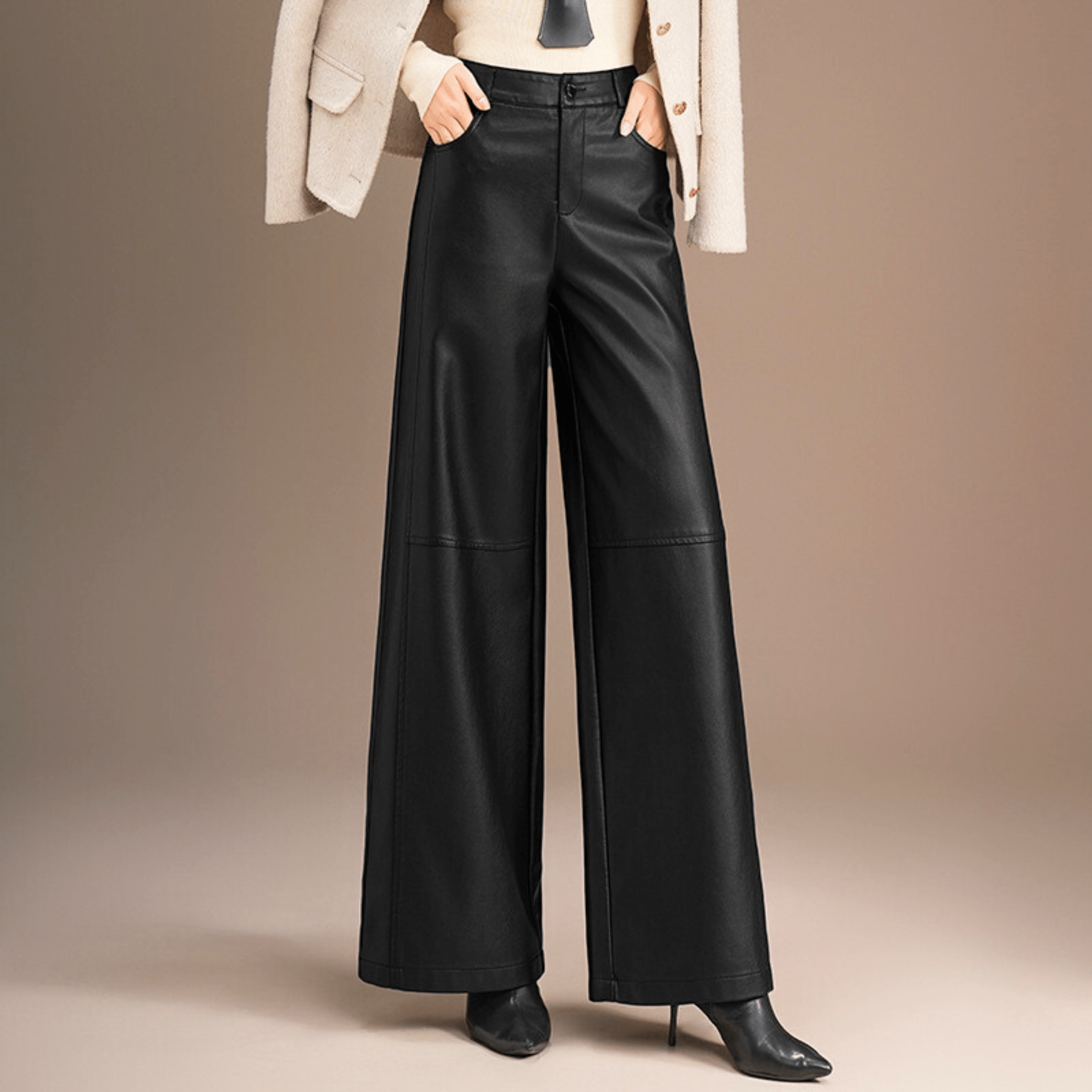 The Aveline Leather Pant