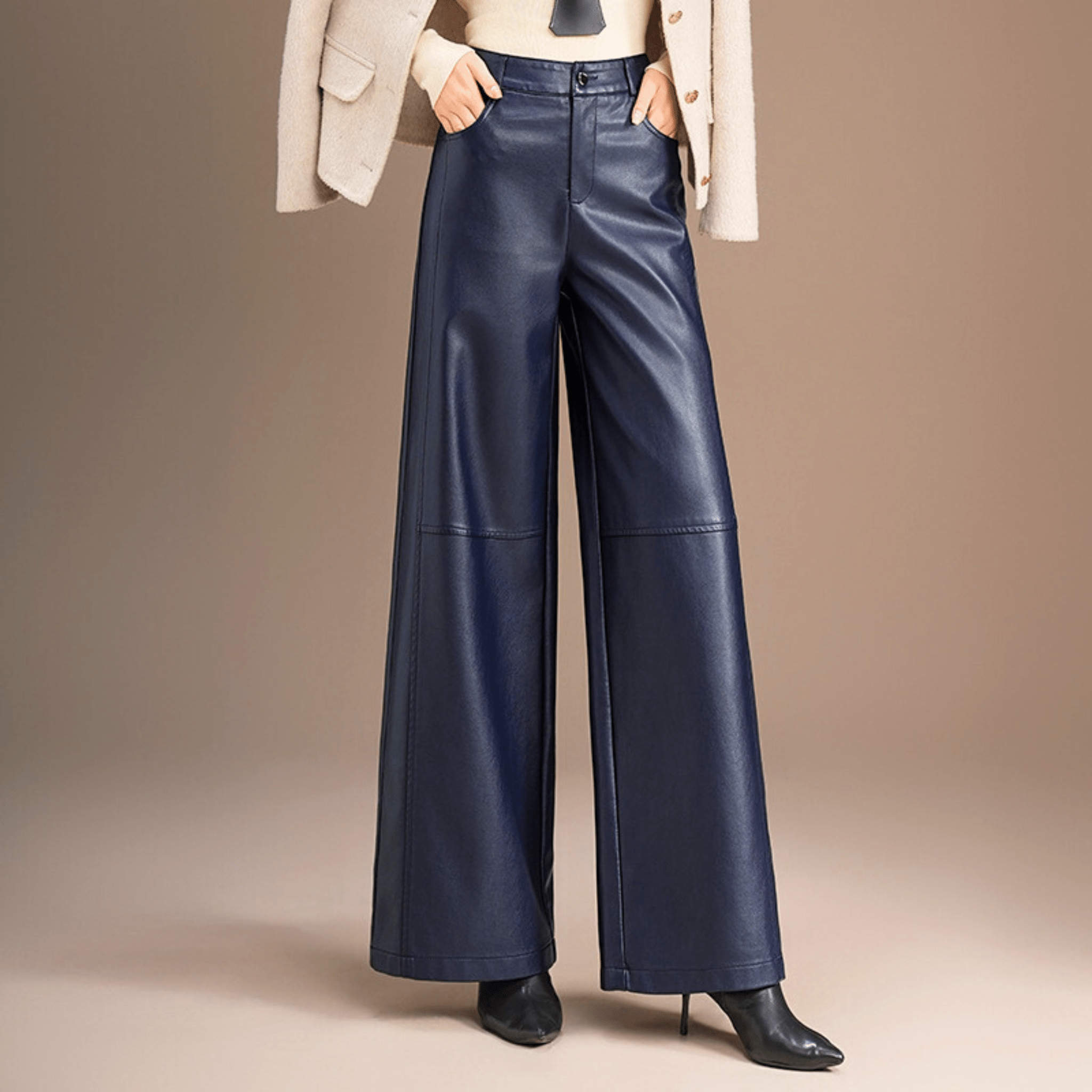 The Aveline Leather Pant