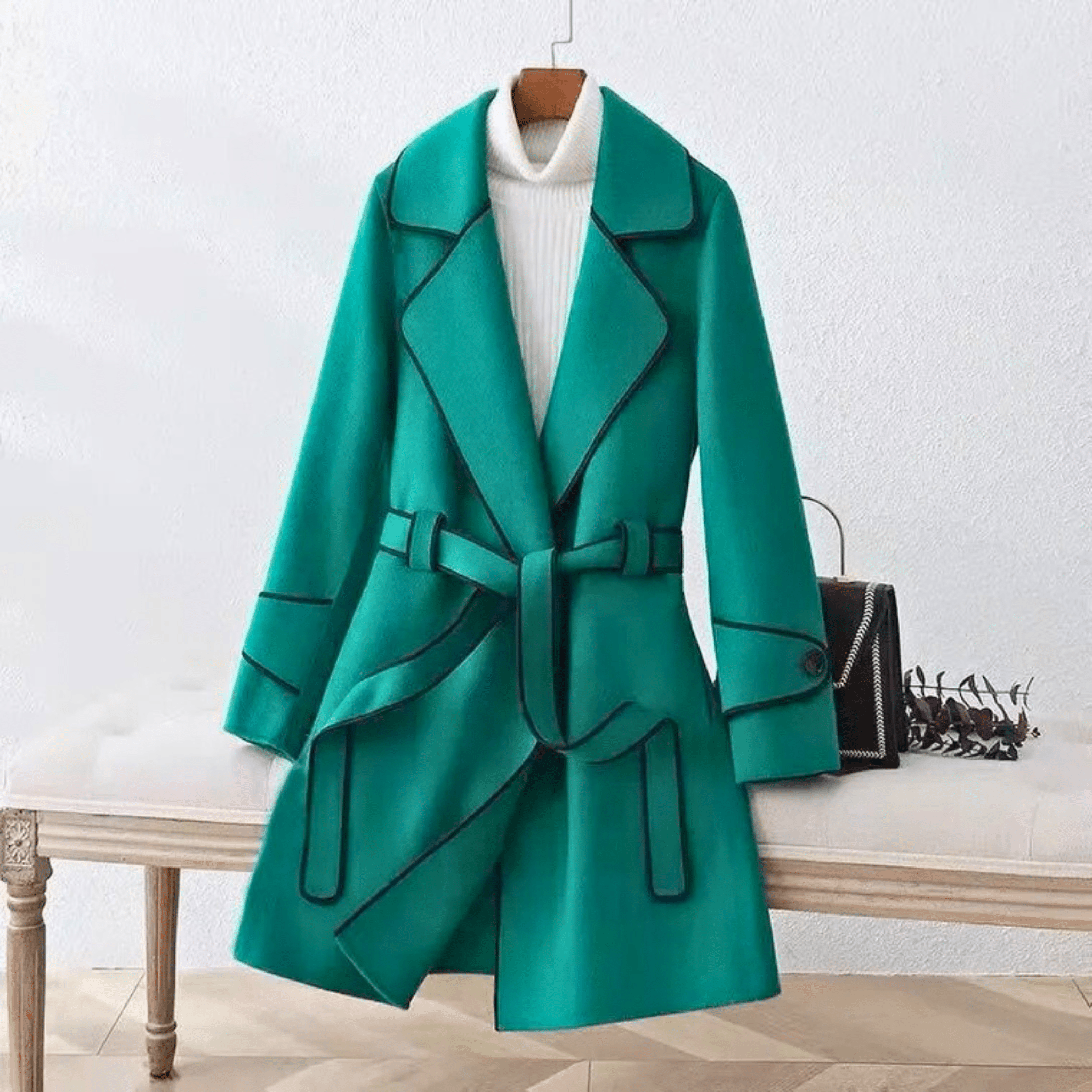 The Bellara Belted Coat