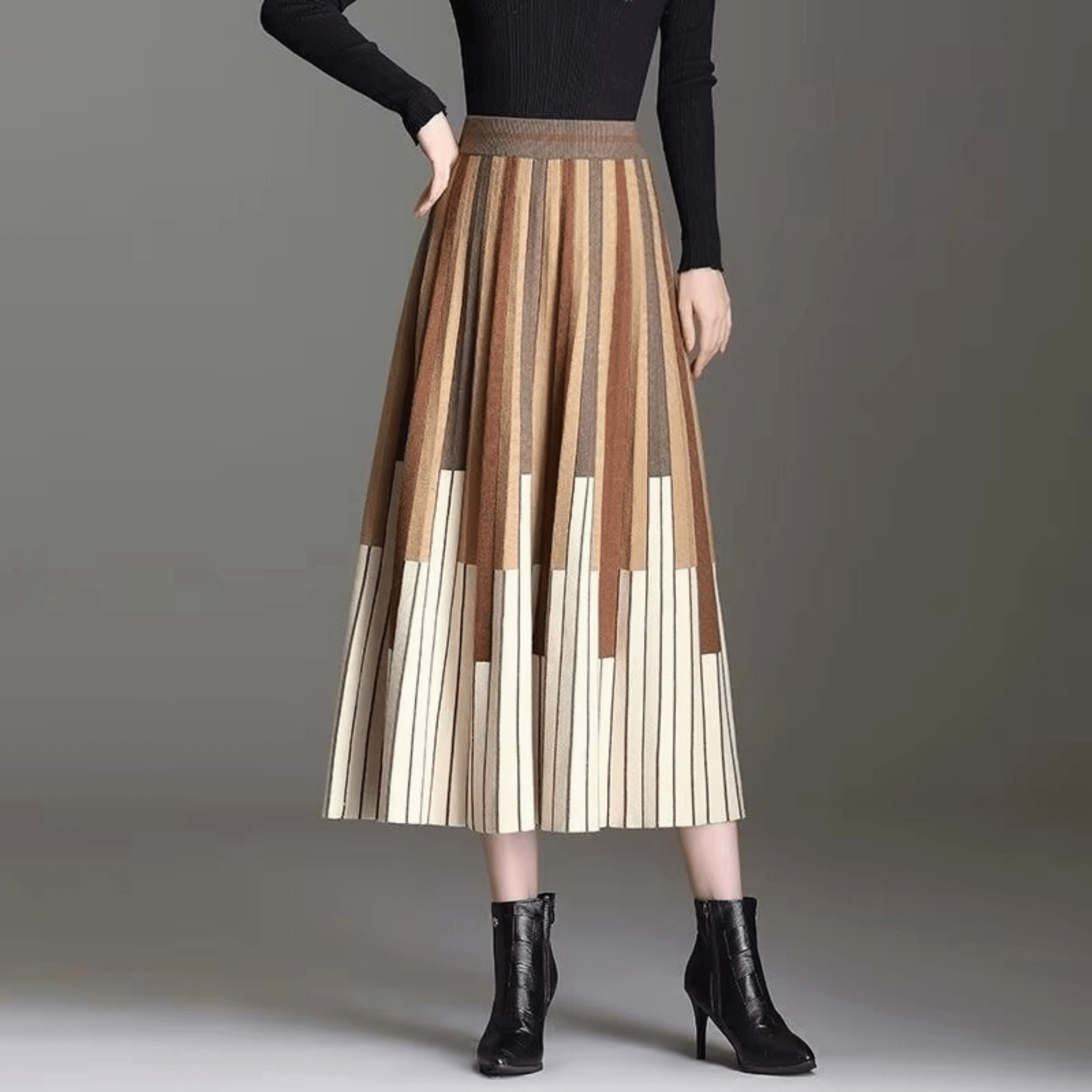 The Elara Pleated Skirt