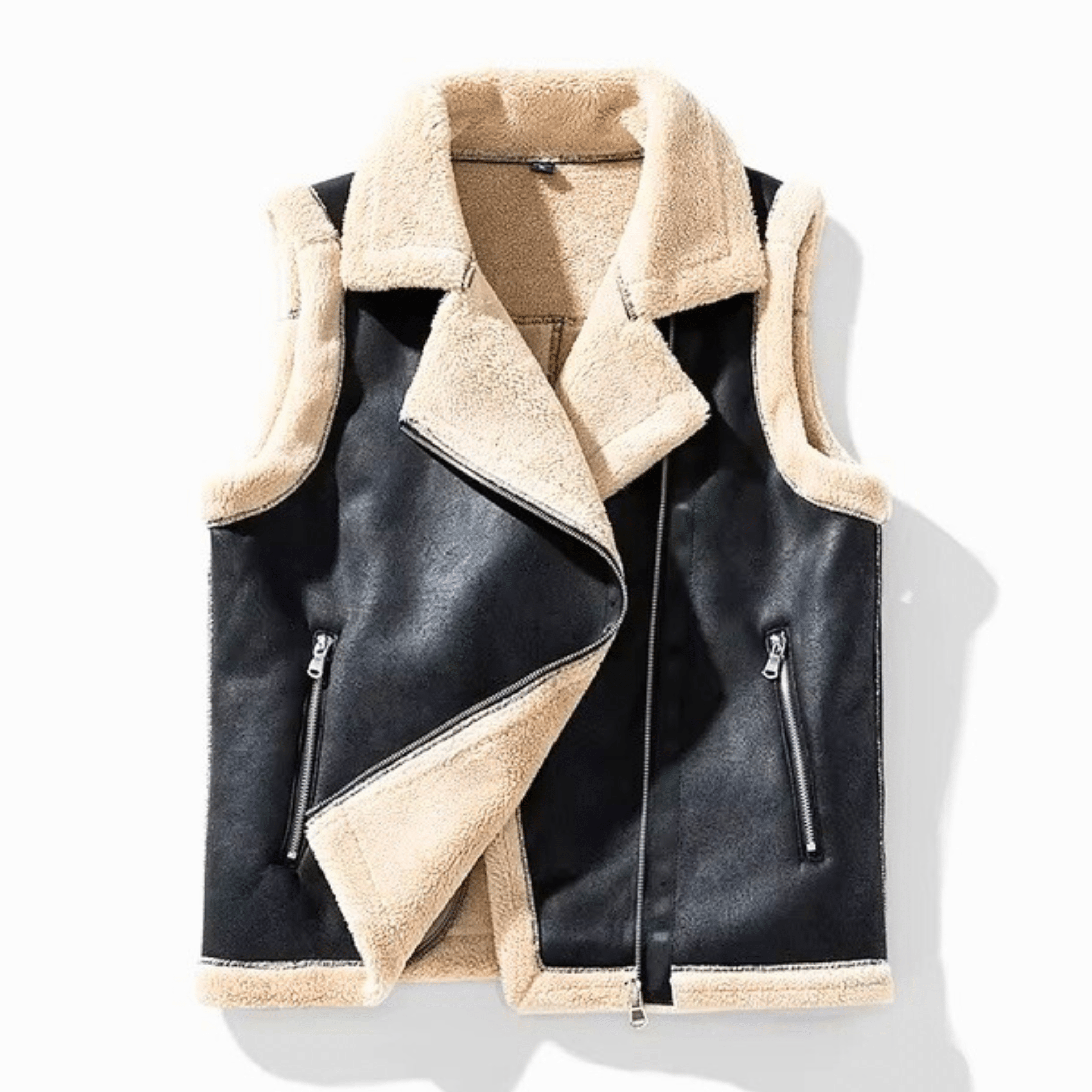 The Valente Shearling Vest