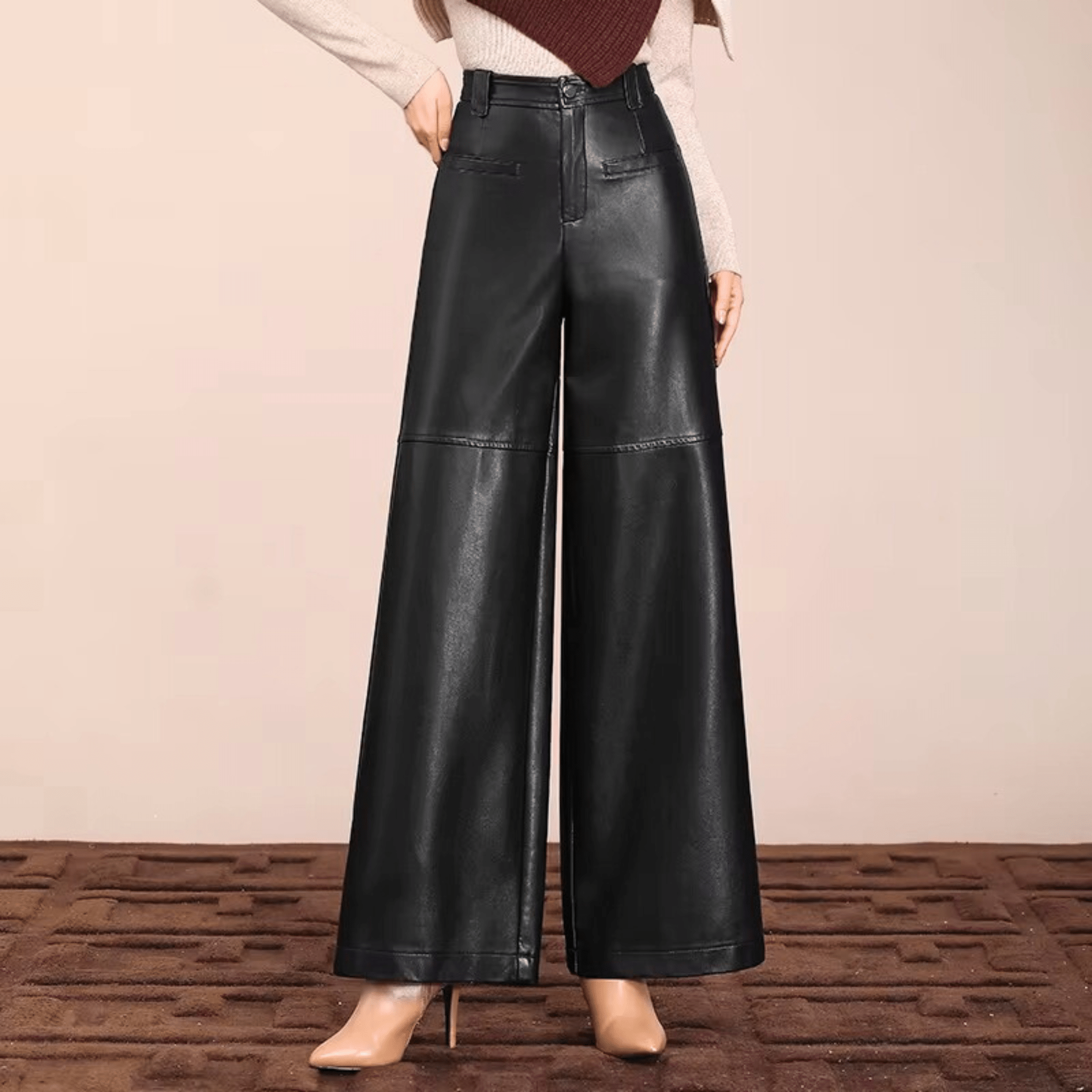 The Vionne Leather Pant