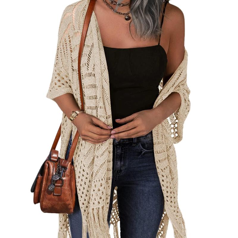 ZARELLA™ – Comfy Summer Hollow Tassel Outwear