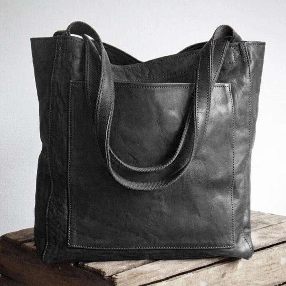 Elegant Leather Bag with Style