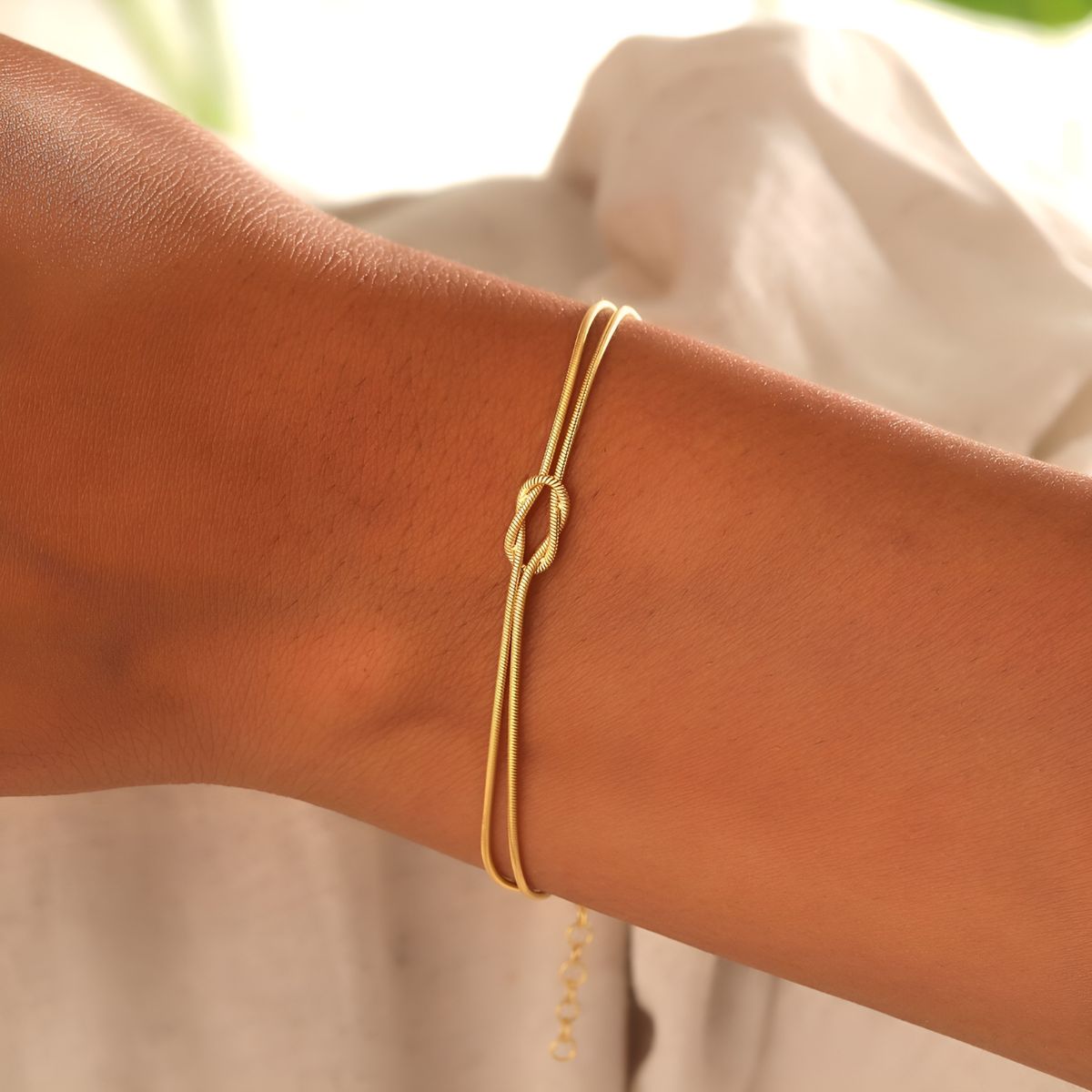 Personalized Knot Bracelet