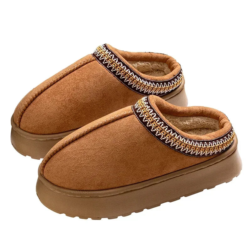 Warm-lined Slippers