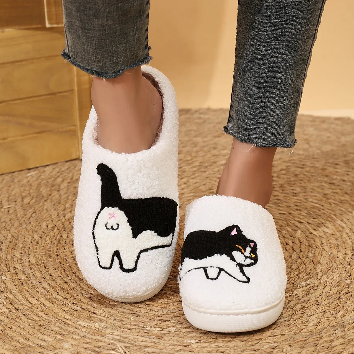 Fluffy Animal Slippers