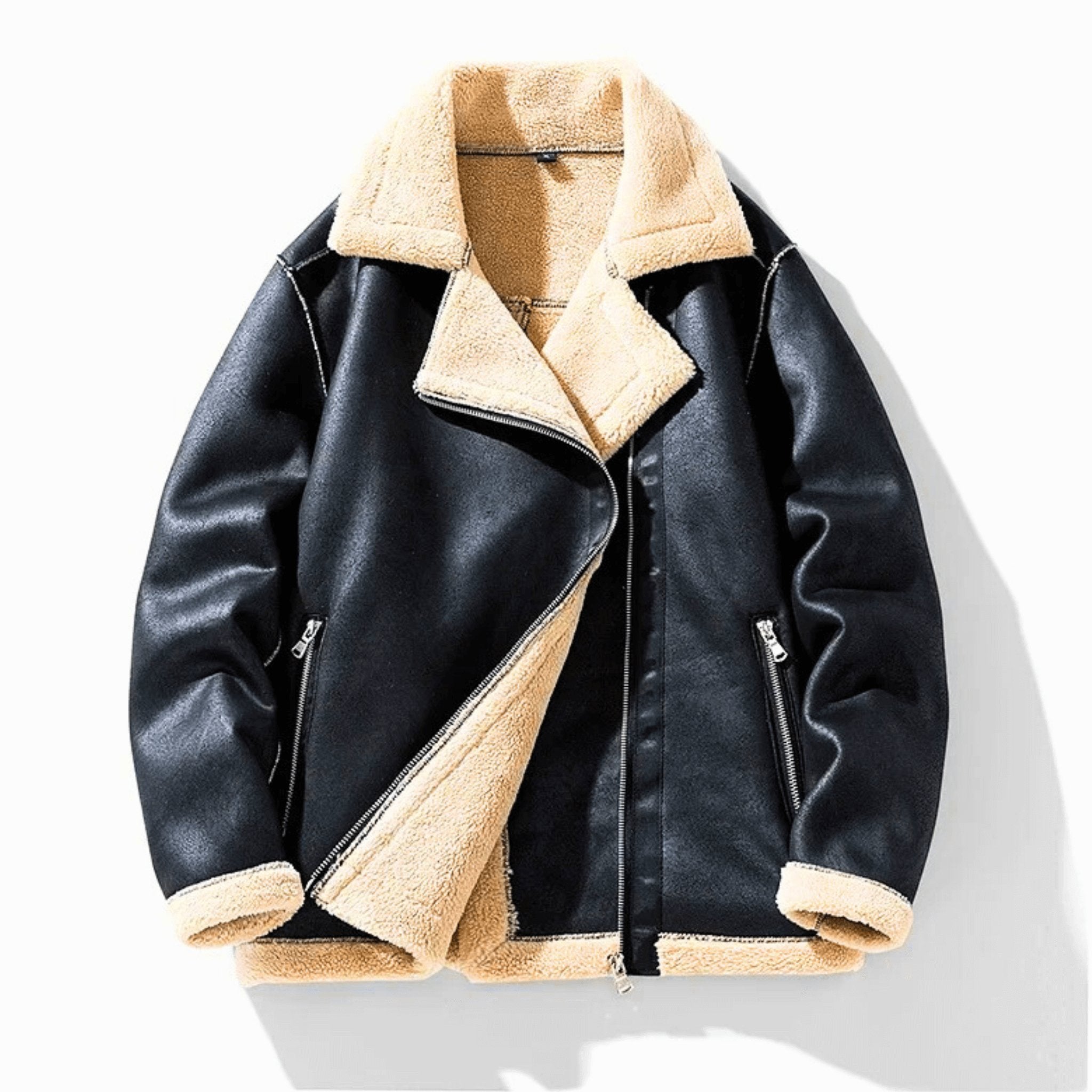 Arctic Suede Leather Jacket