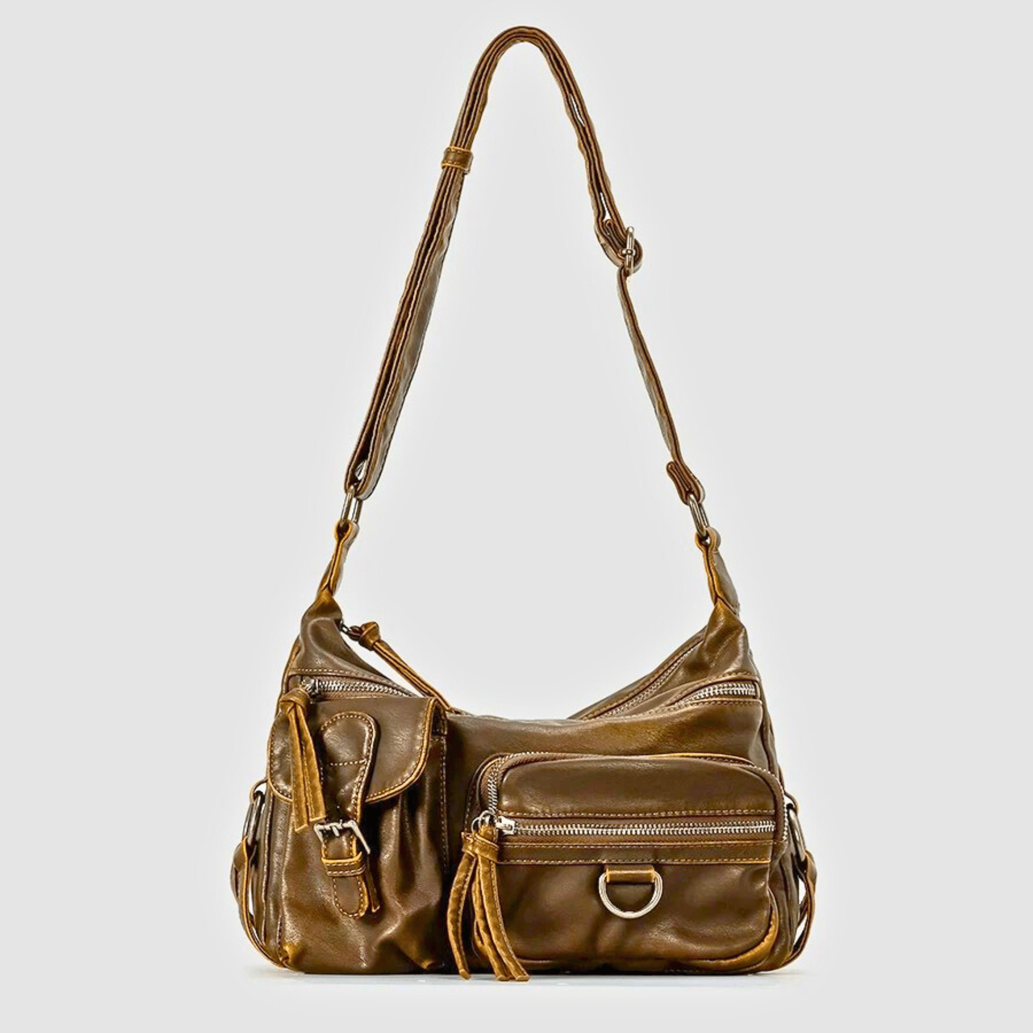 Retro Leather Shoulder Bag