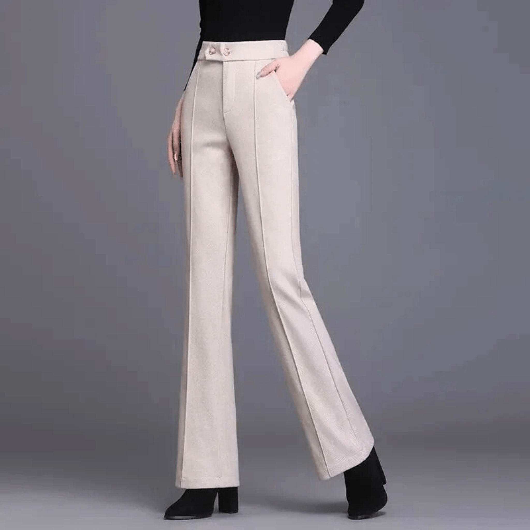 Aurela High-Waist Trousers