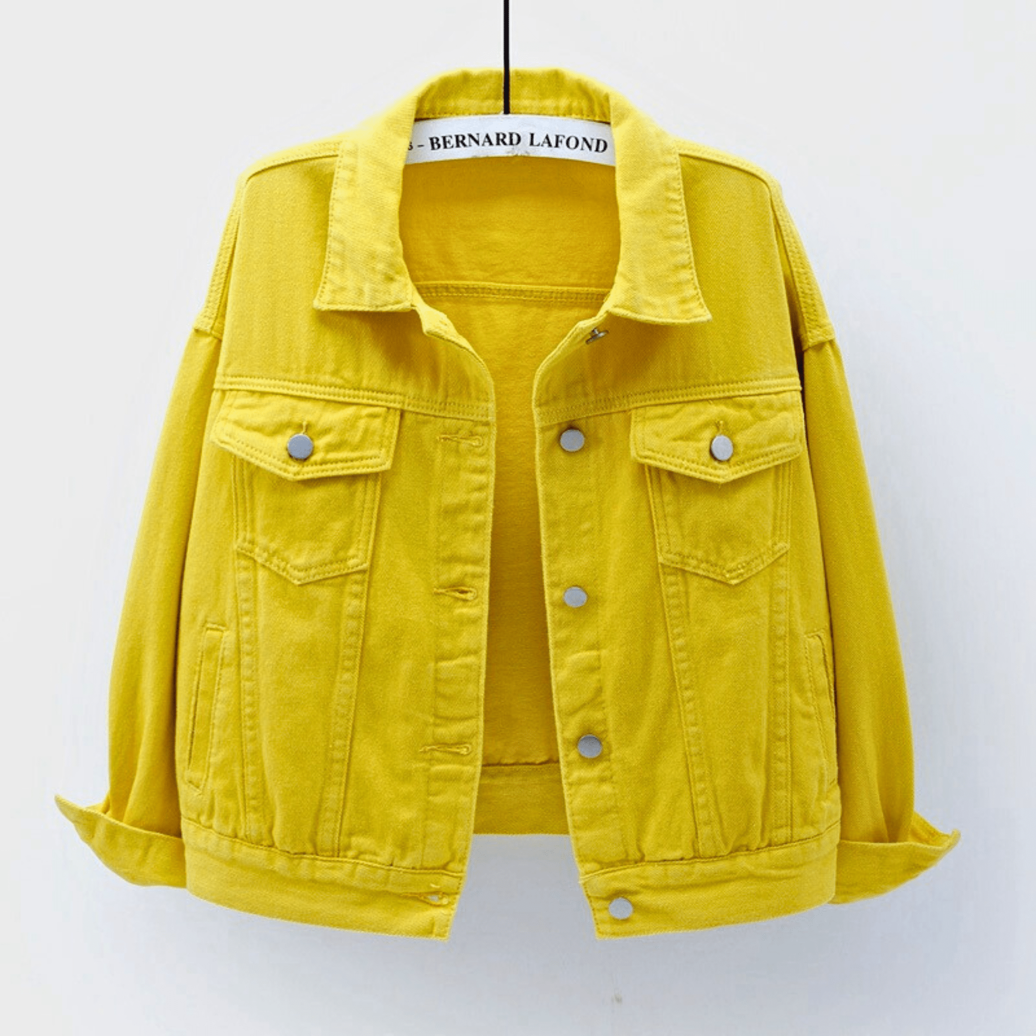 Velora Colorful Denim Jacket
