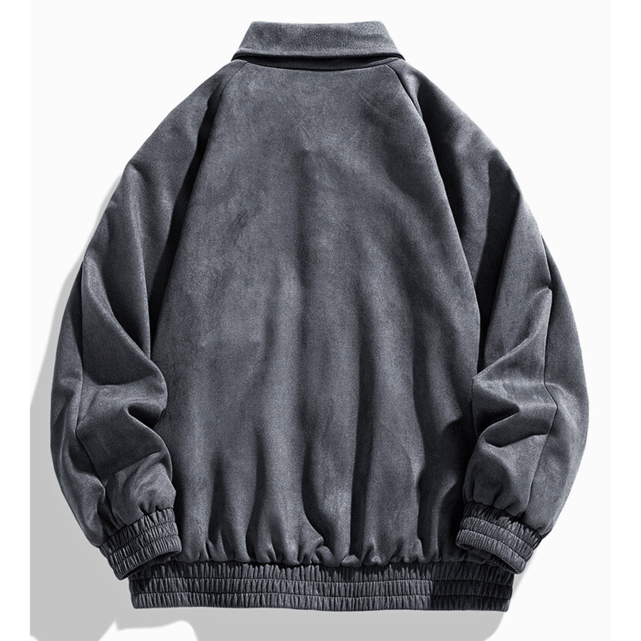 Aurelian Suede Bomber