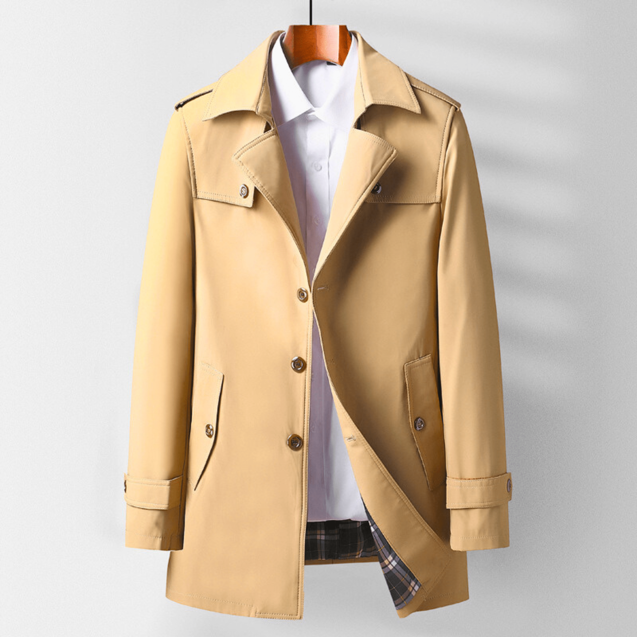 Executive Classic Lapel Coat