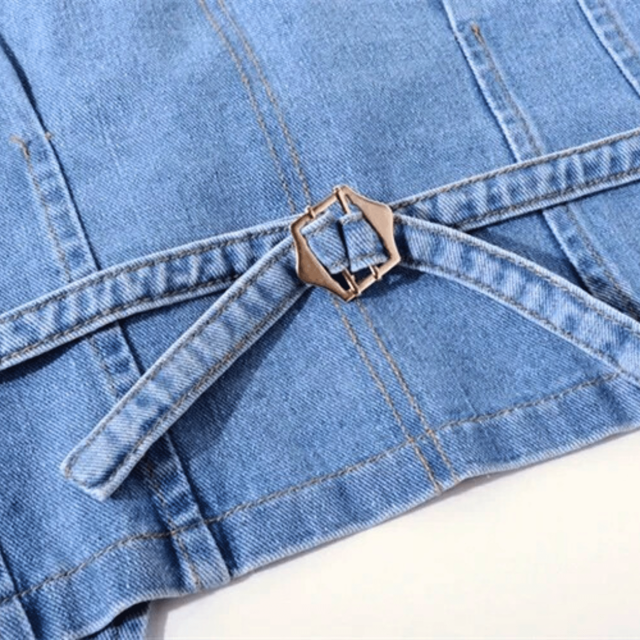 Studded Rebel Denim Vest