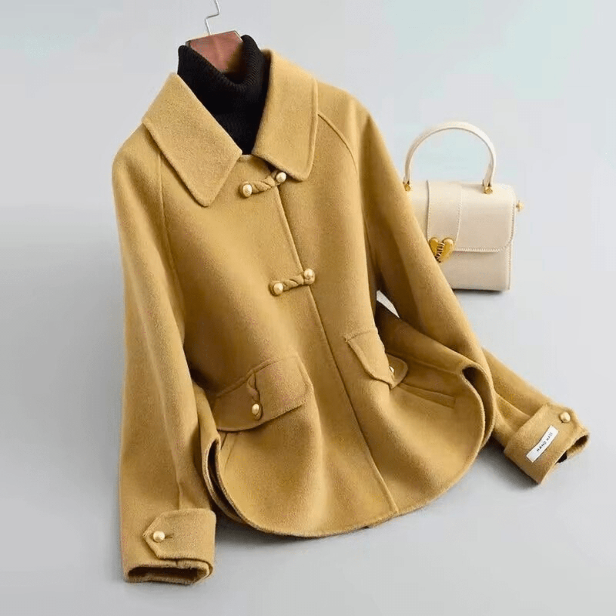 The Aurelle Velvet Coat