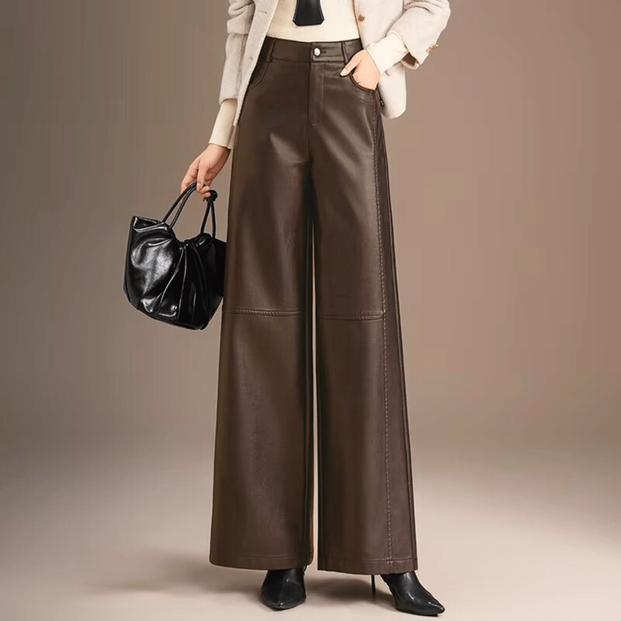 The Aveline Leather Pant