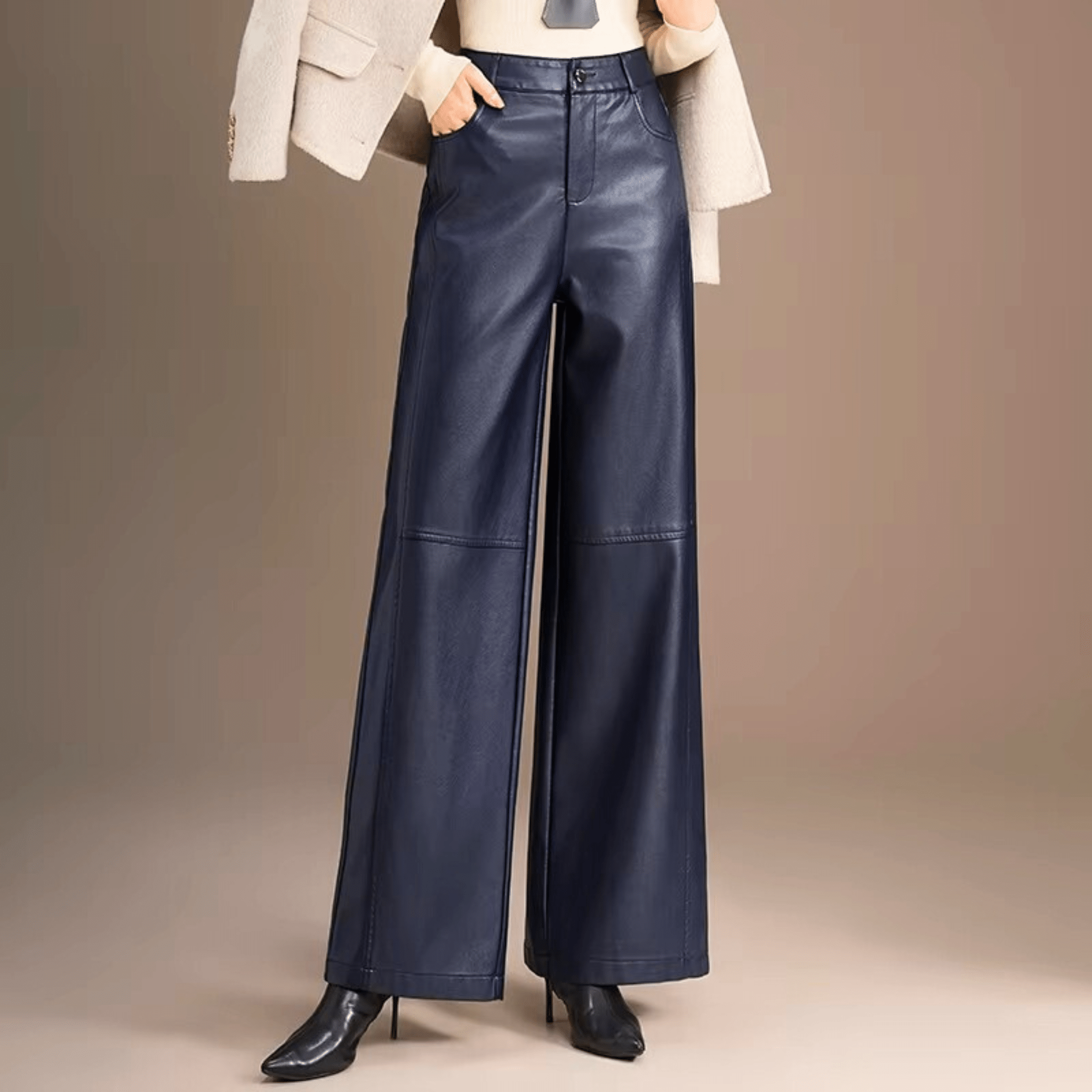 The Aveline Leather Pant