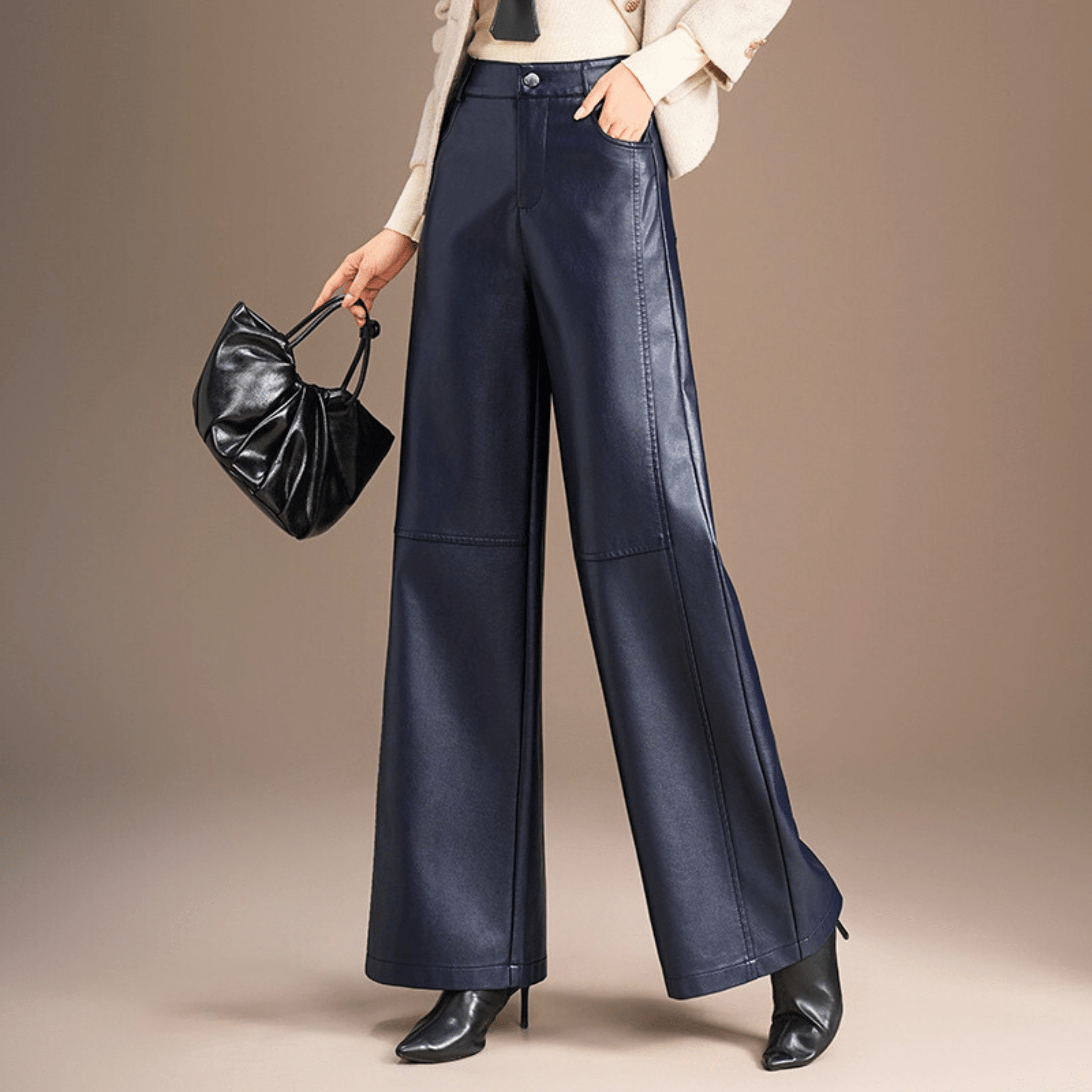 The Aveline Leather Pant