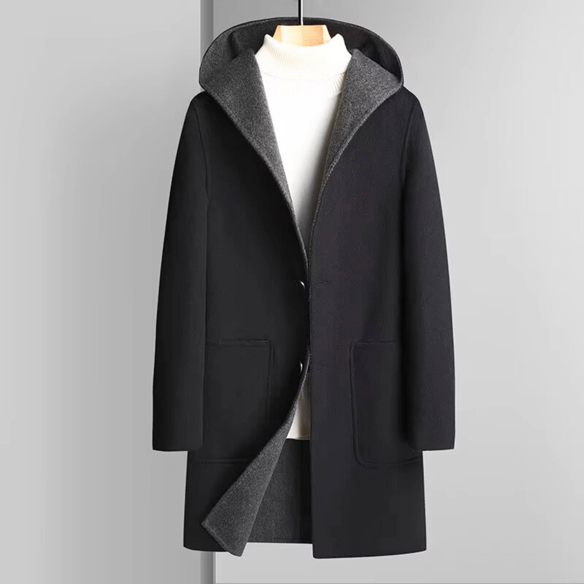 The Valente Cashmere Overcoat