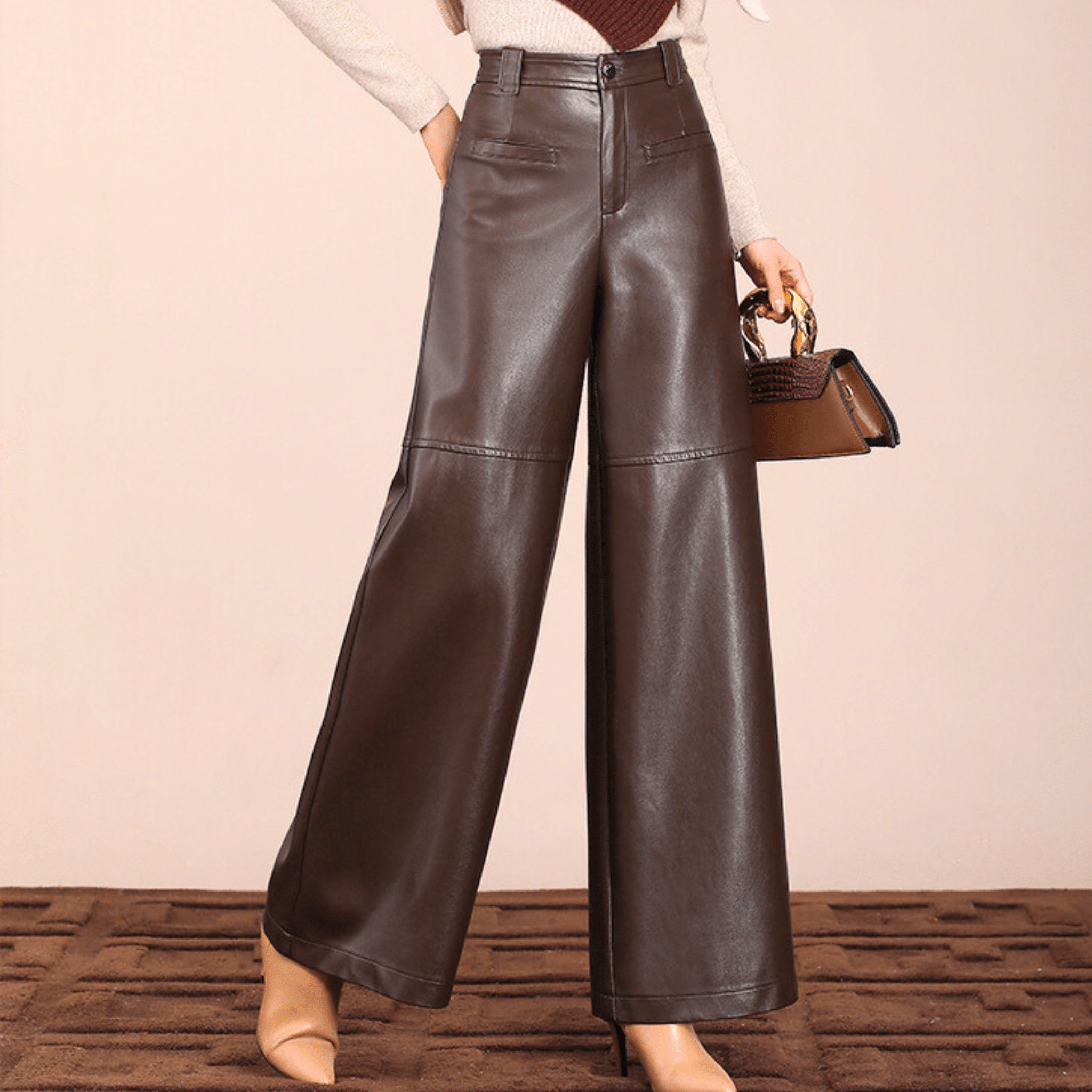 The Vionne Leather Pant