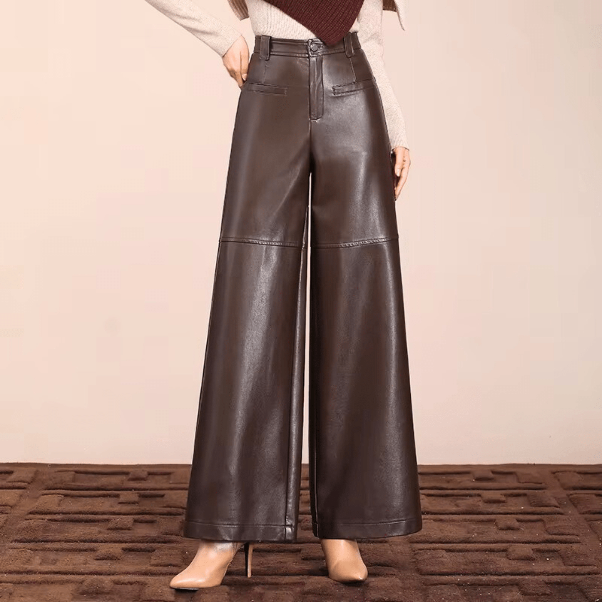 The Vionne Leather Pant