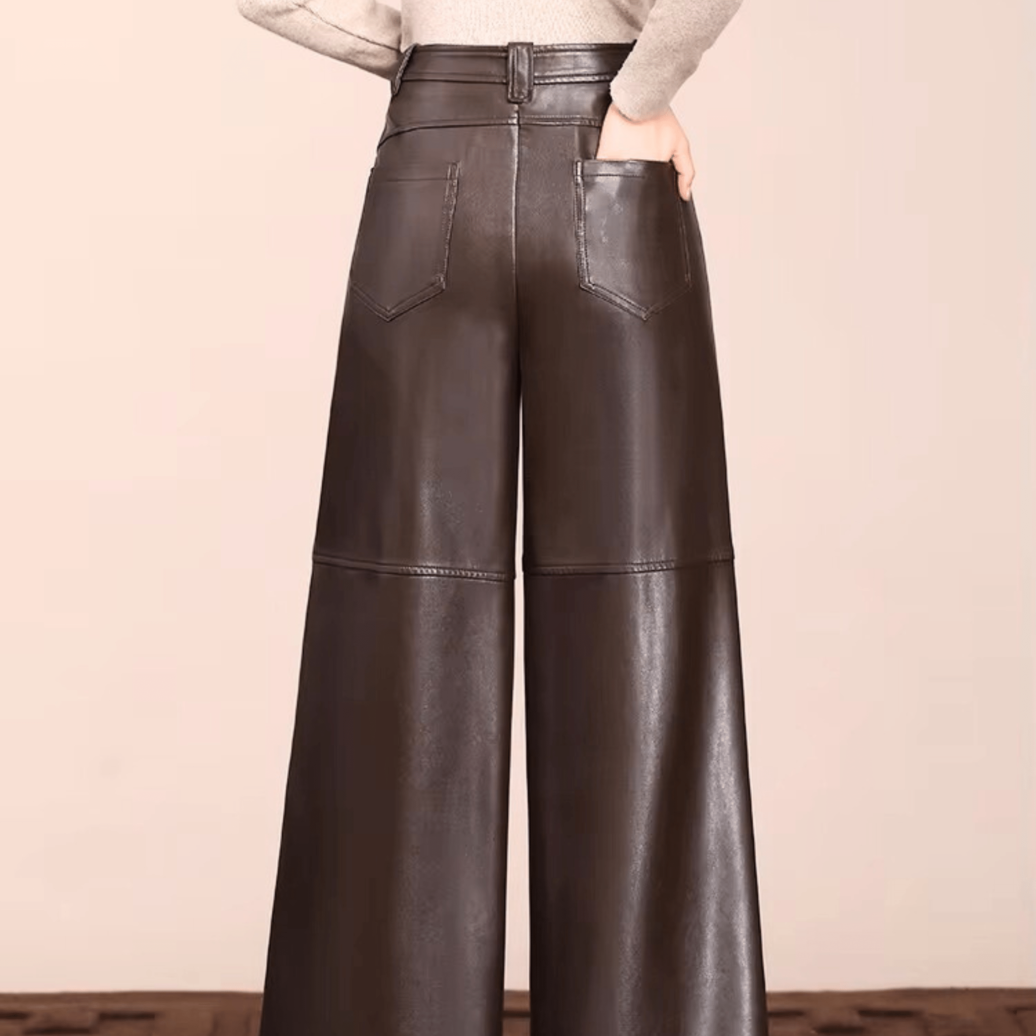 The Vionne Leather Pant