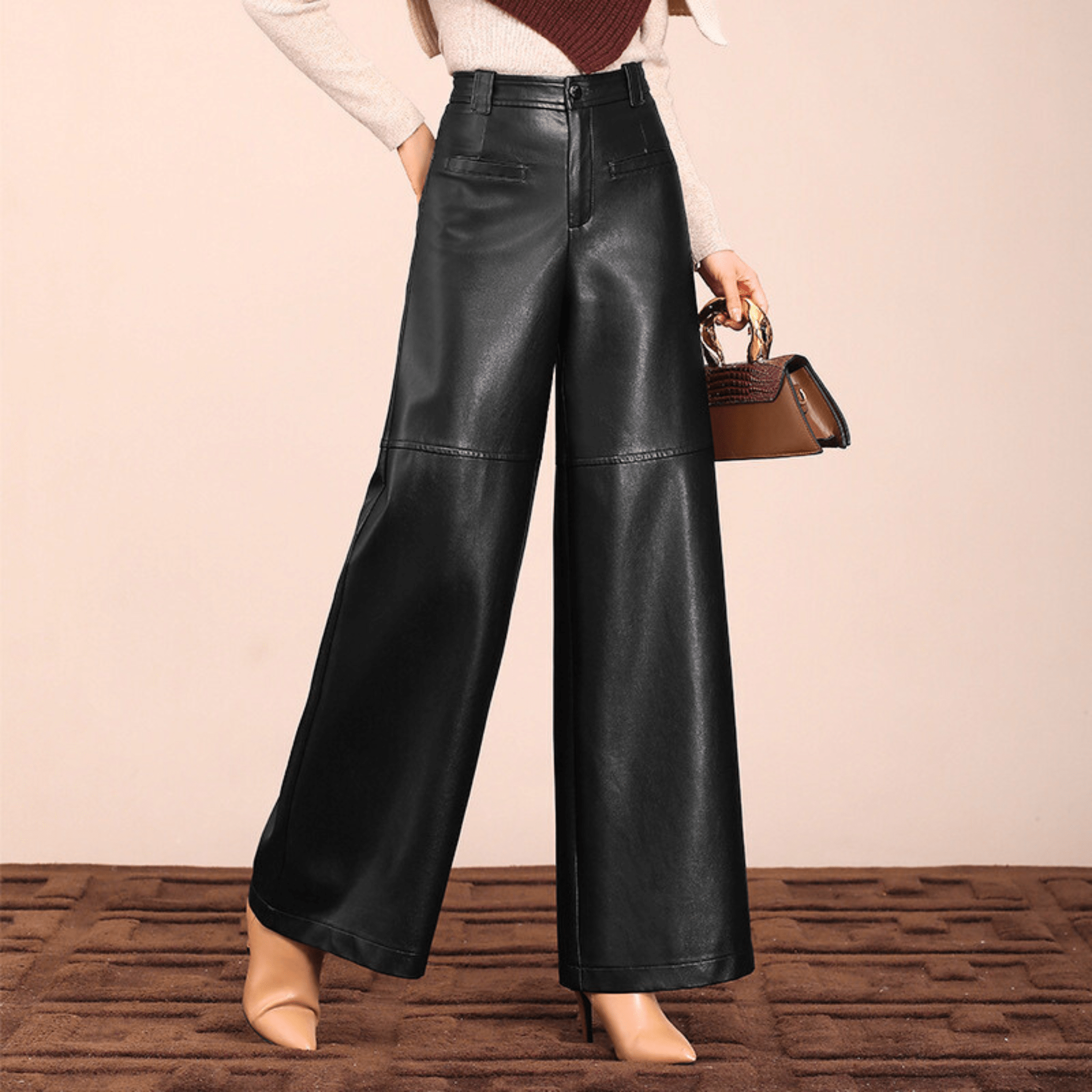 The Vionne Leather Pant
