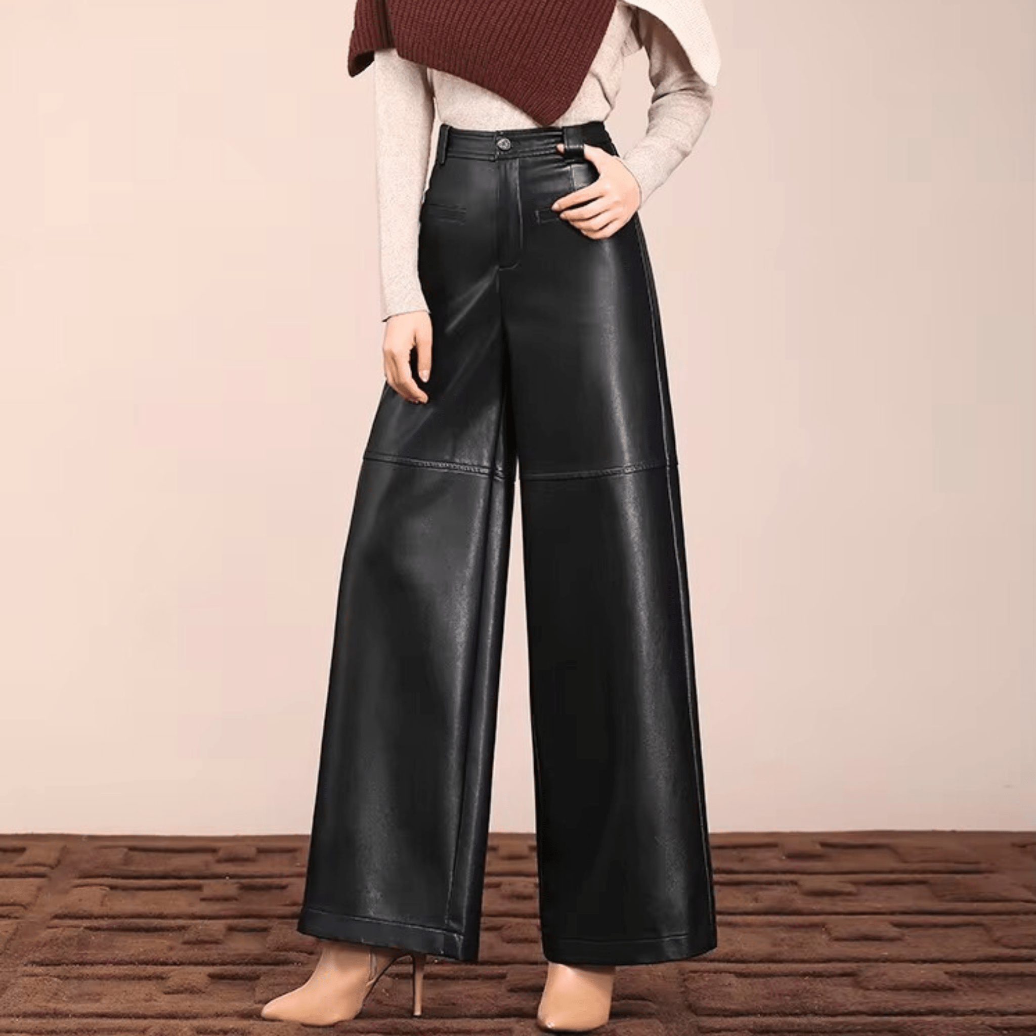 The Vionne Leather Pant